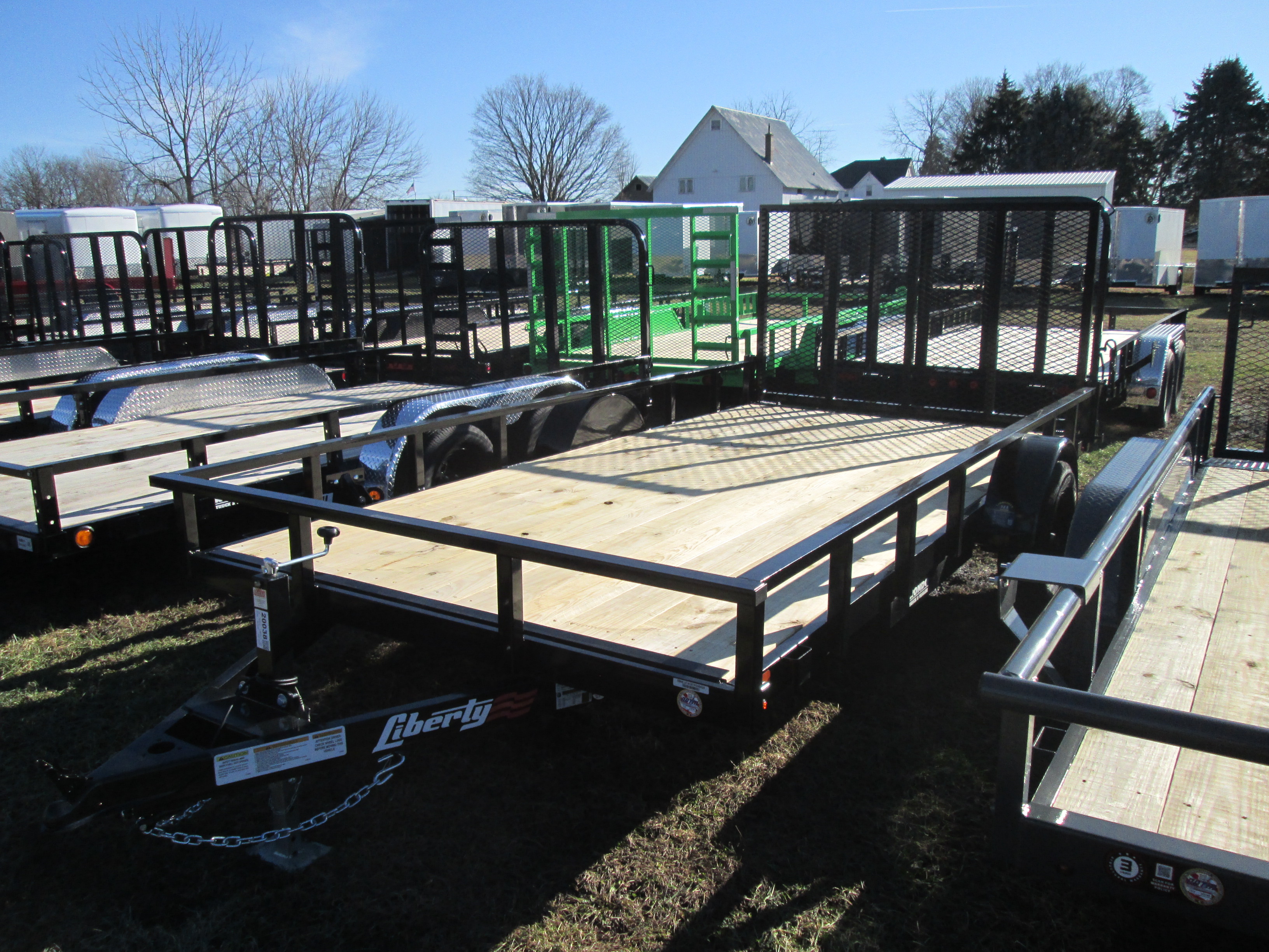 2026 Liberty 83x14  Single Axle Utility LU3K83X14