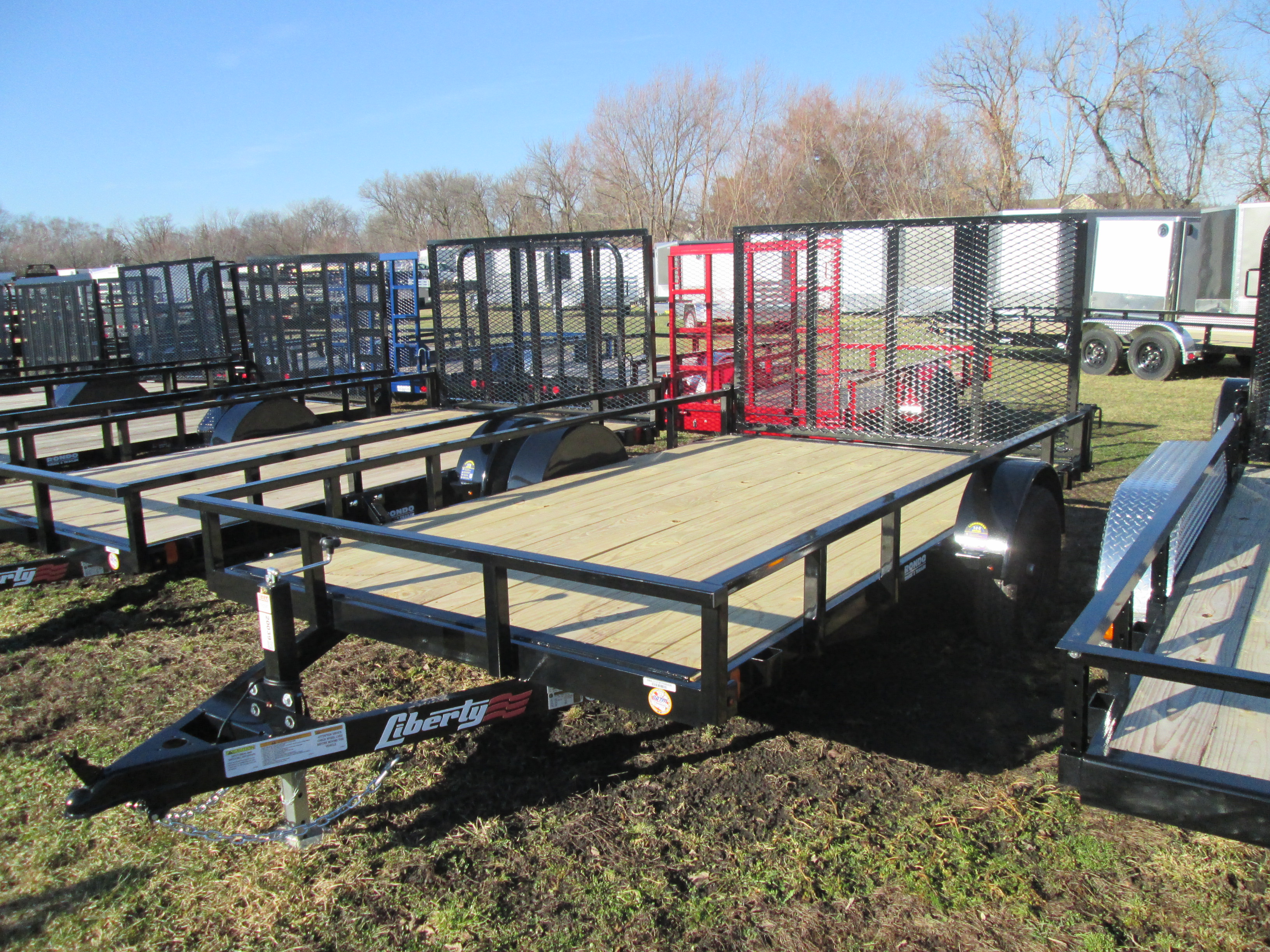2026 Liberty 83x12  Single Axle Utility LU3K83X12