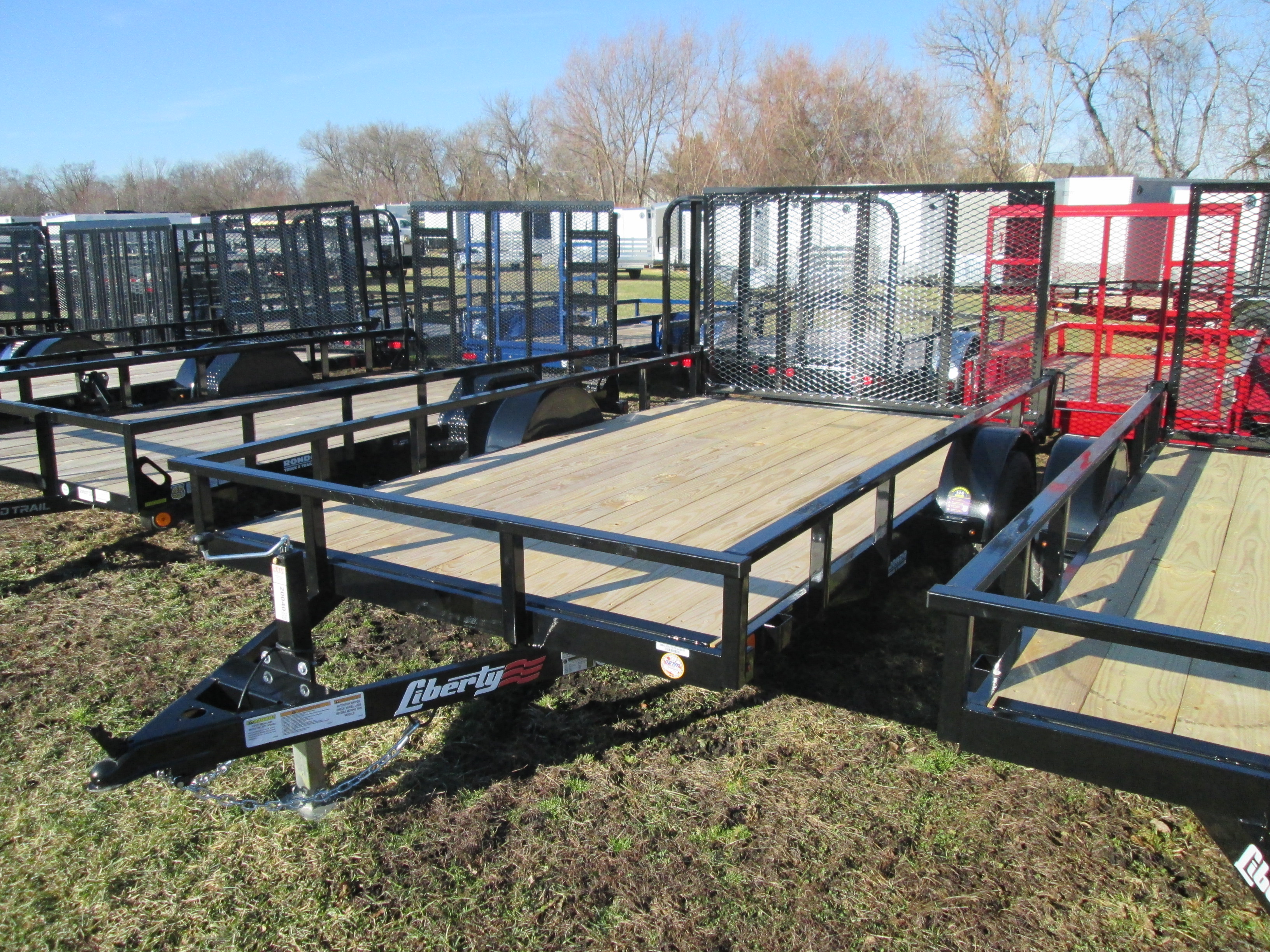 2026 Liberty 83x12  Single Axle Utility LU3K83X12