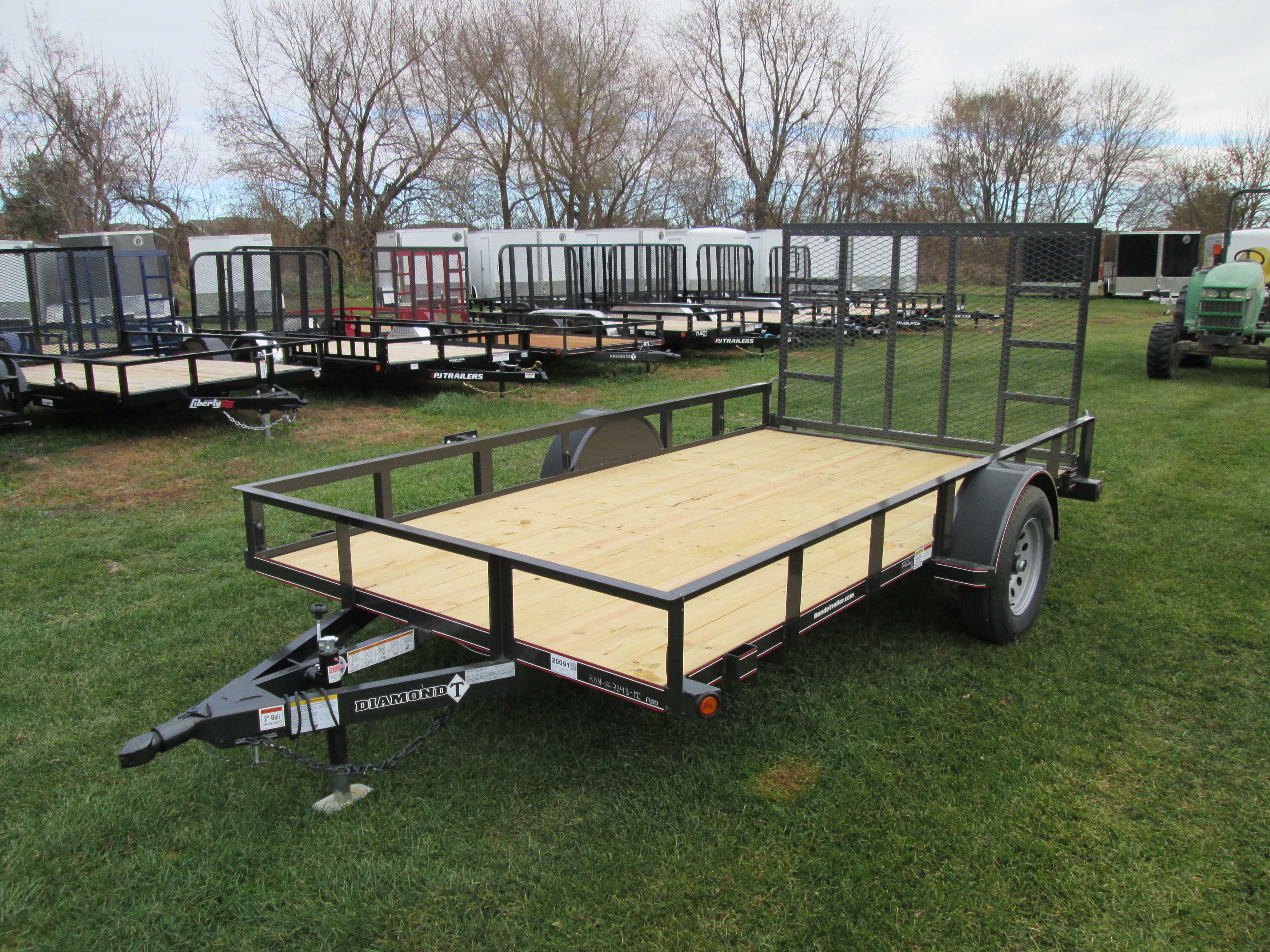 2026 Diamond T 77x12  Single Axle Utility 7712SAS