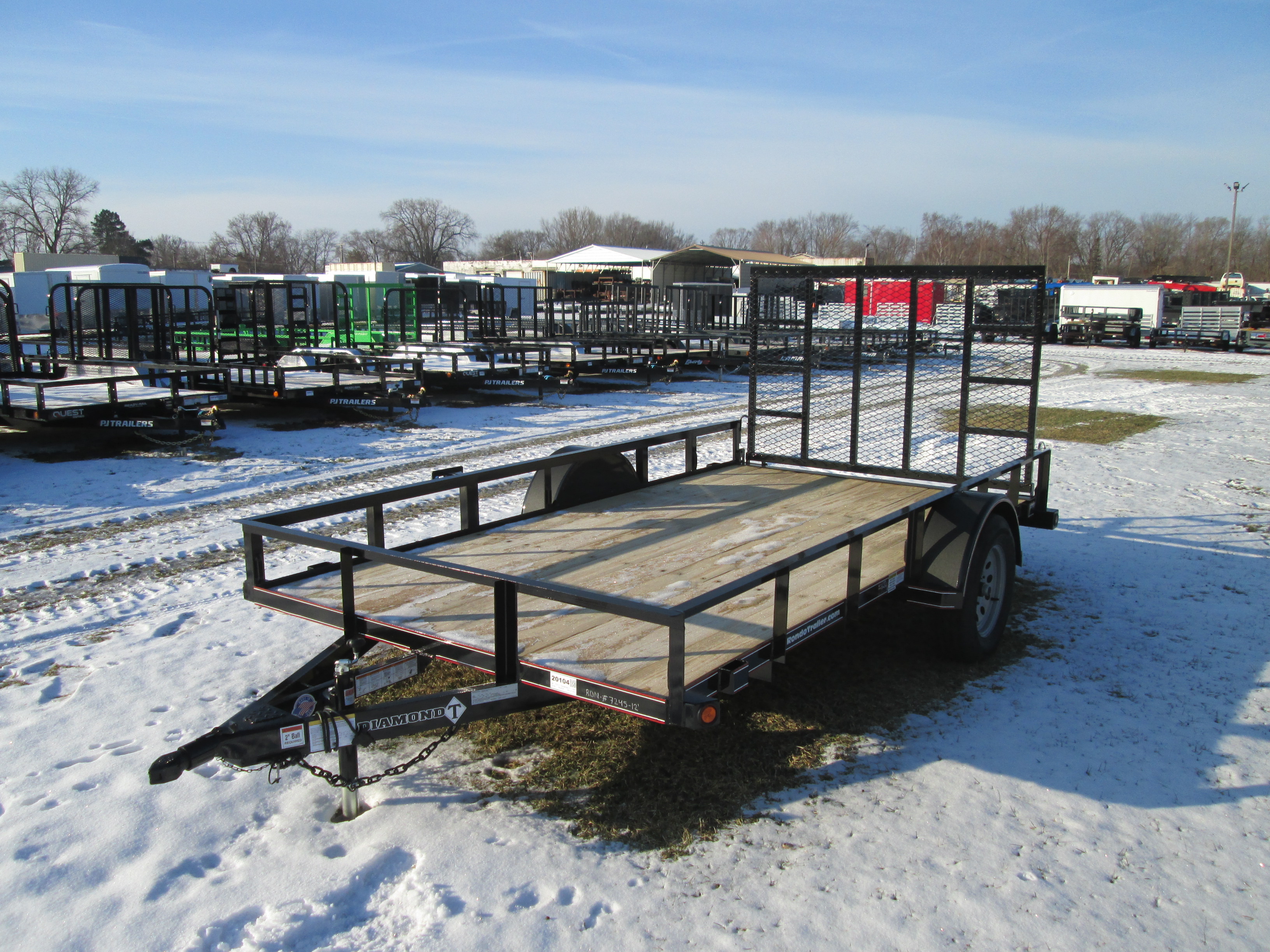 2026 Diamond T 77x12  Single Axle Utility 7712SAS