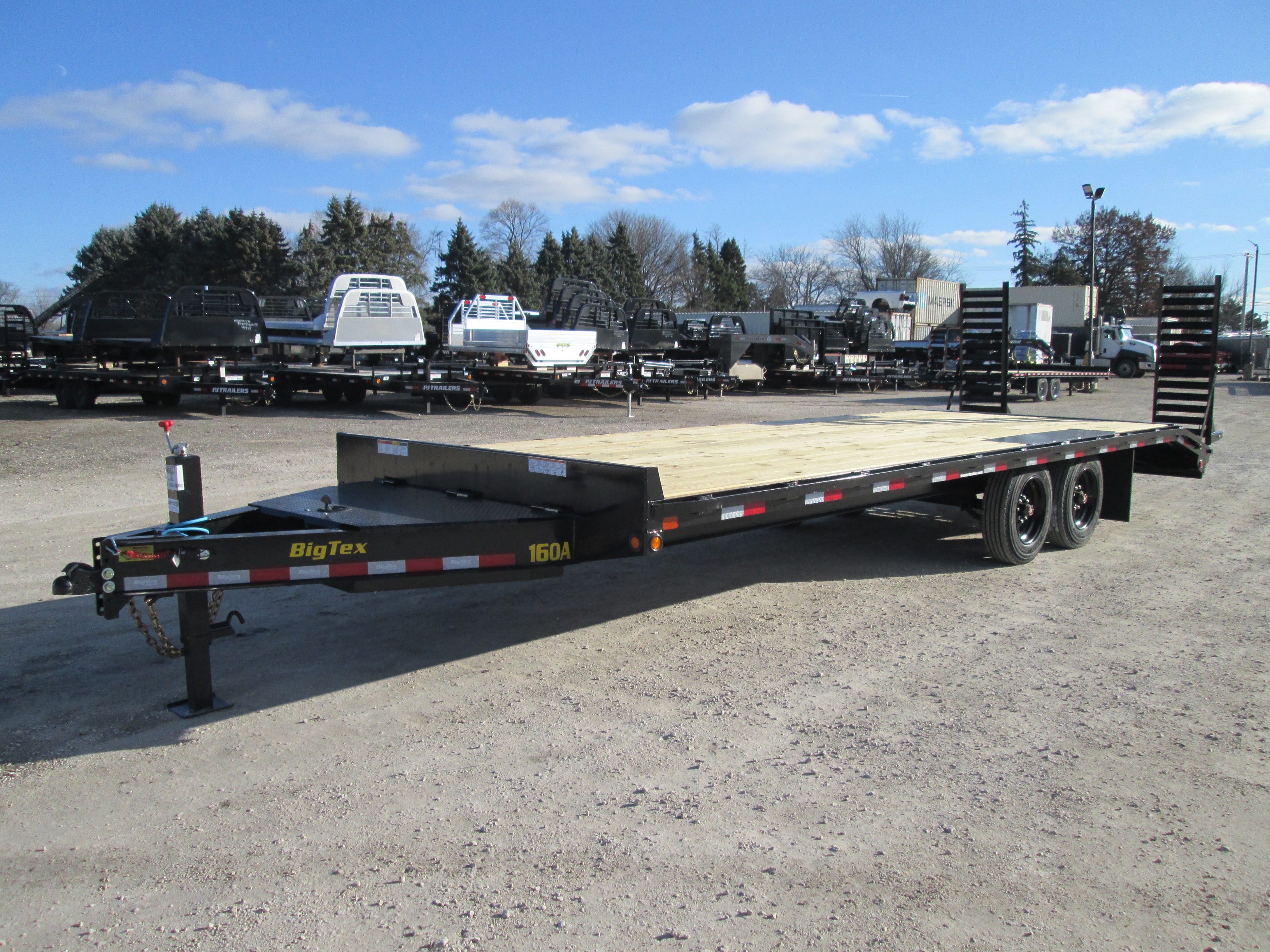 2026 Big Tex 102x24  Equipment Deckover 16OA-24D3A-FRBK