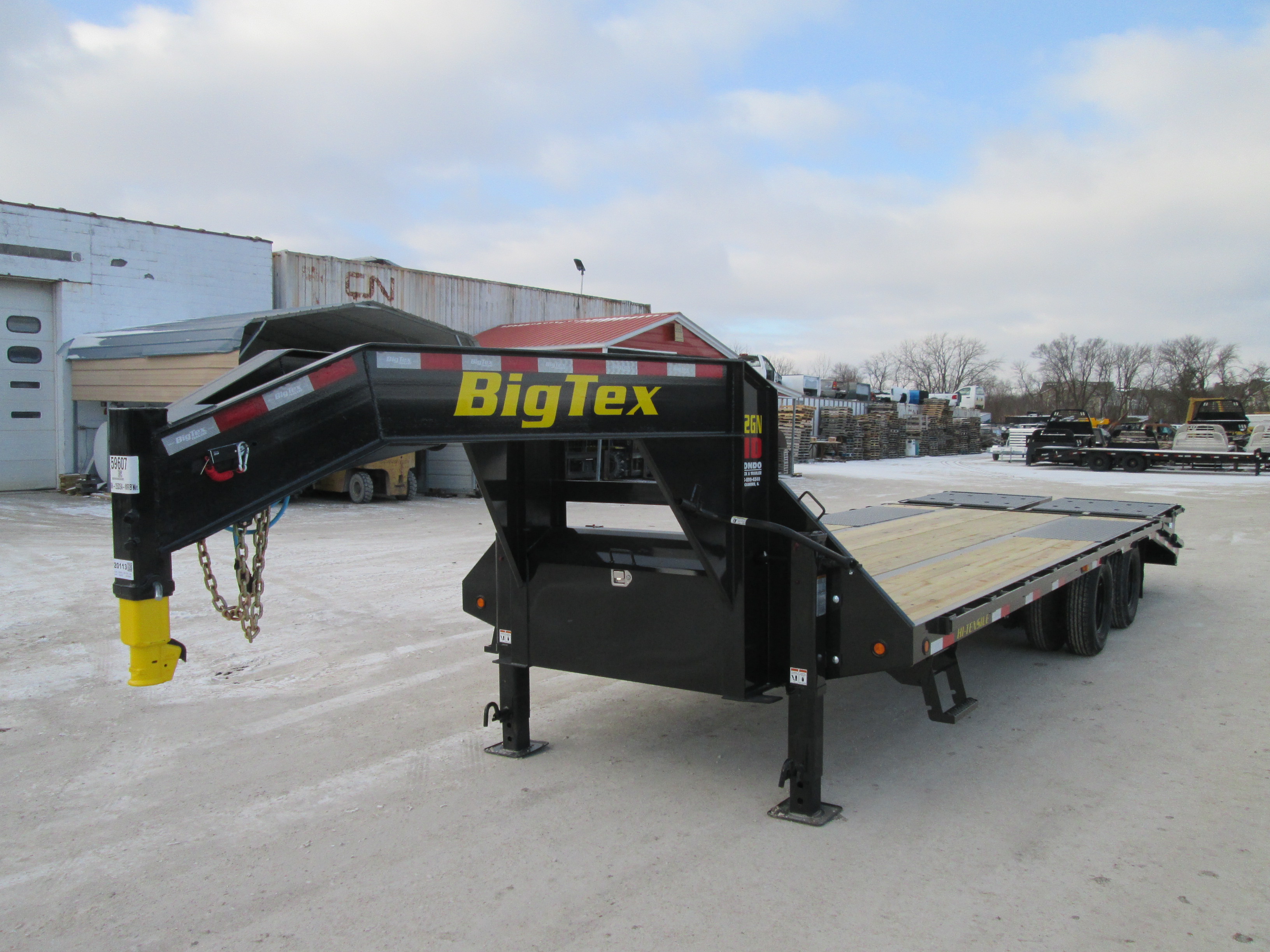 2026 Big Tex 102x25  Gooseneck 22GN-25D5A-MRBK
