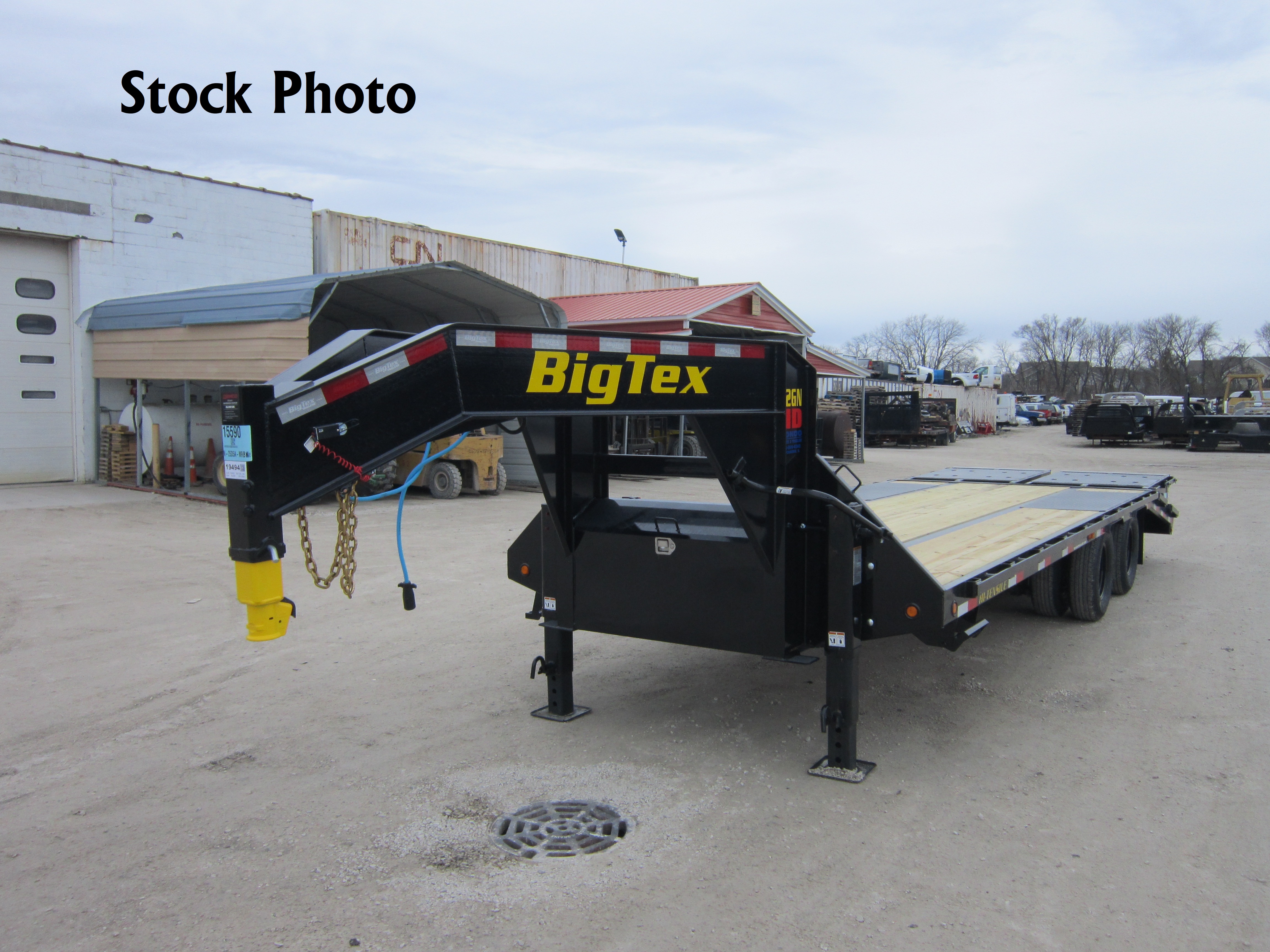 2026 Big Tex 102x25  Gooseneck 22GN-25D5A-MRBK