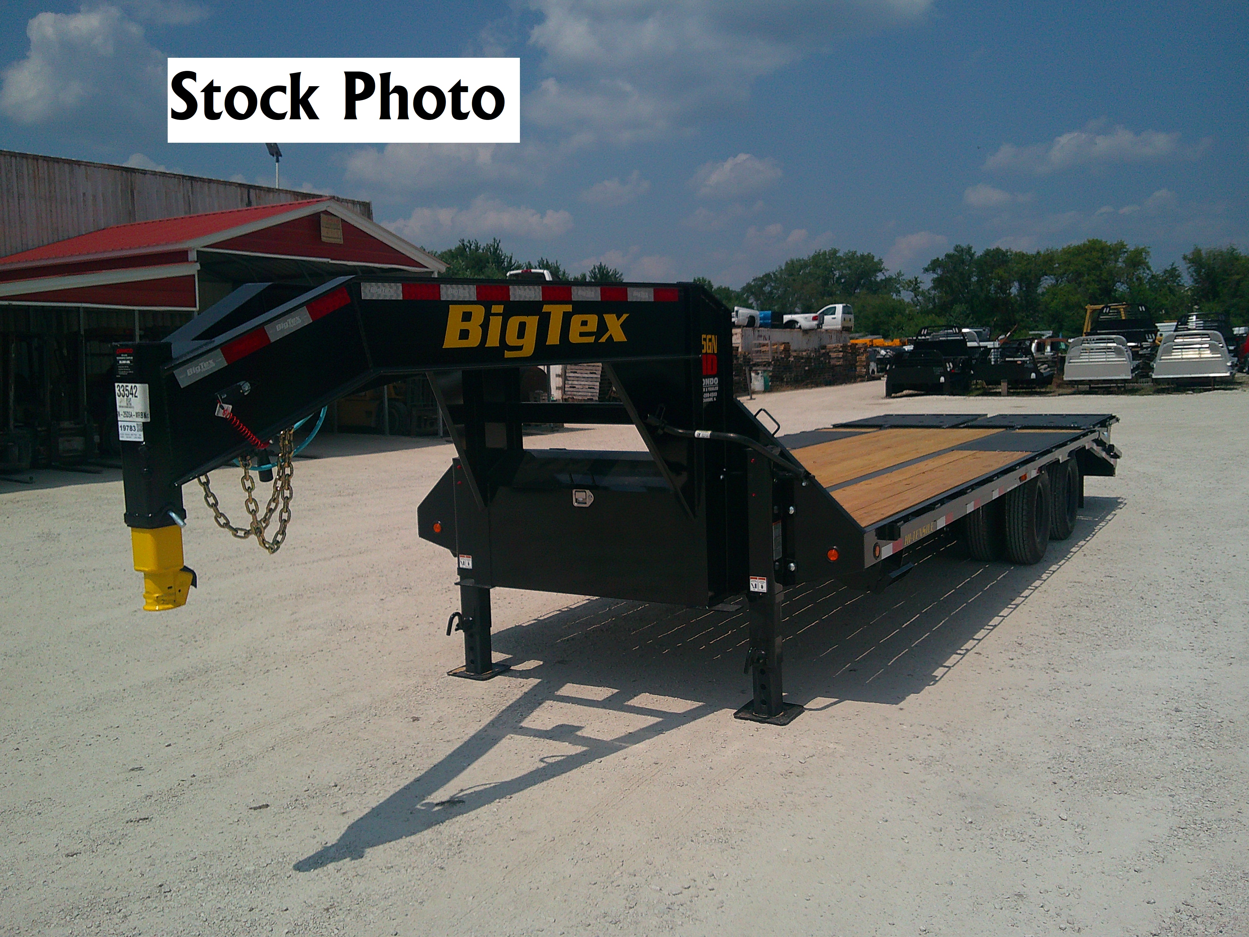 2026 Big Tex 102x25  Gooseneck 25GN-25D5A-MRBK