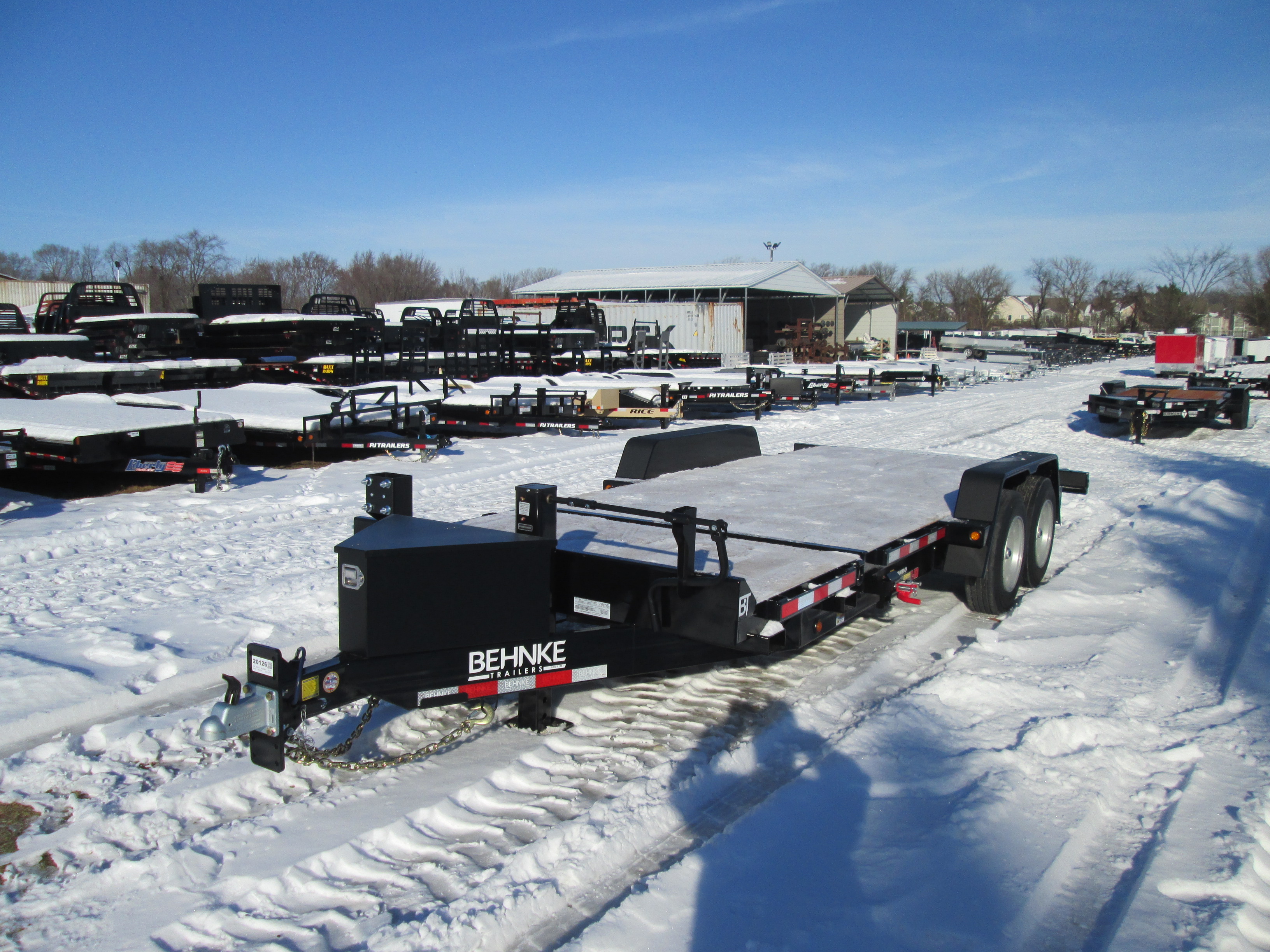 2026 Behnke Trailers 83x20  Equipment Tilt TBCT2016ET