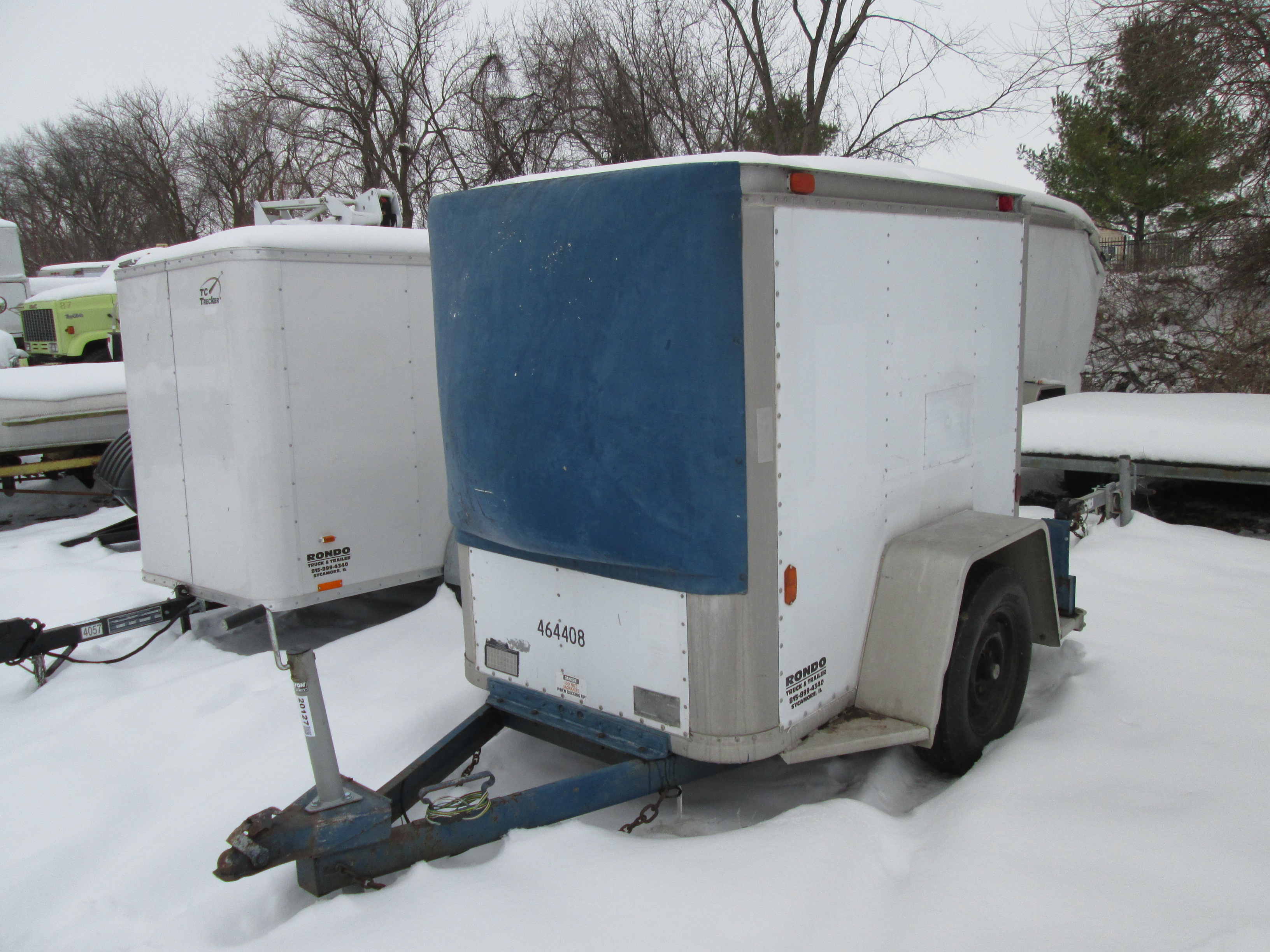 1980 Fruehauf 4x6  Enclosed Cargo UA5-6-4-K1