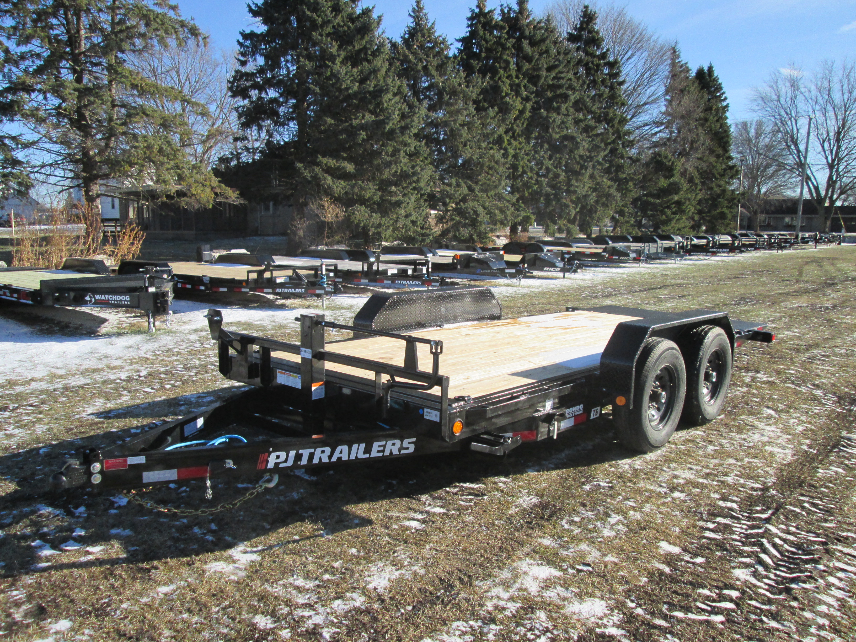 2026 PJ Trailer 83x16 T6 Equipment Tilt T6J1672BTTK