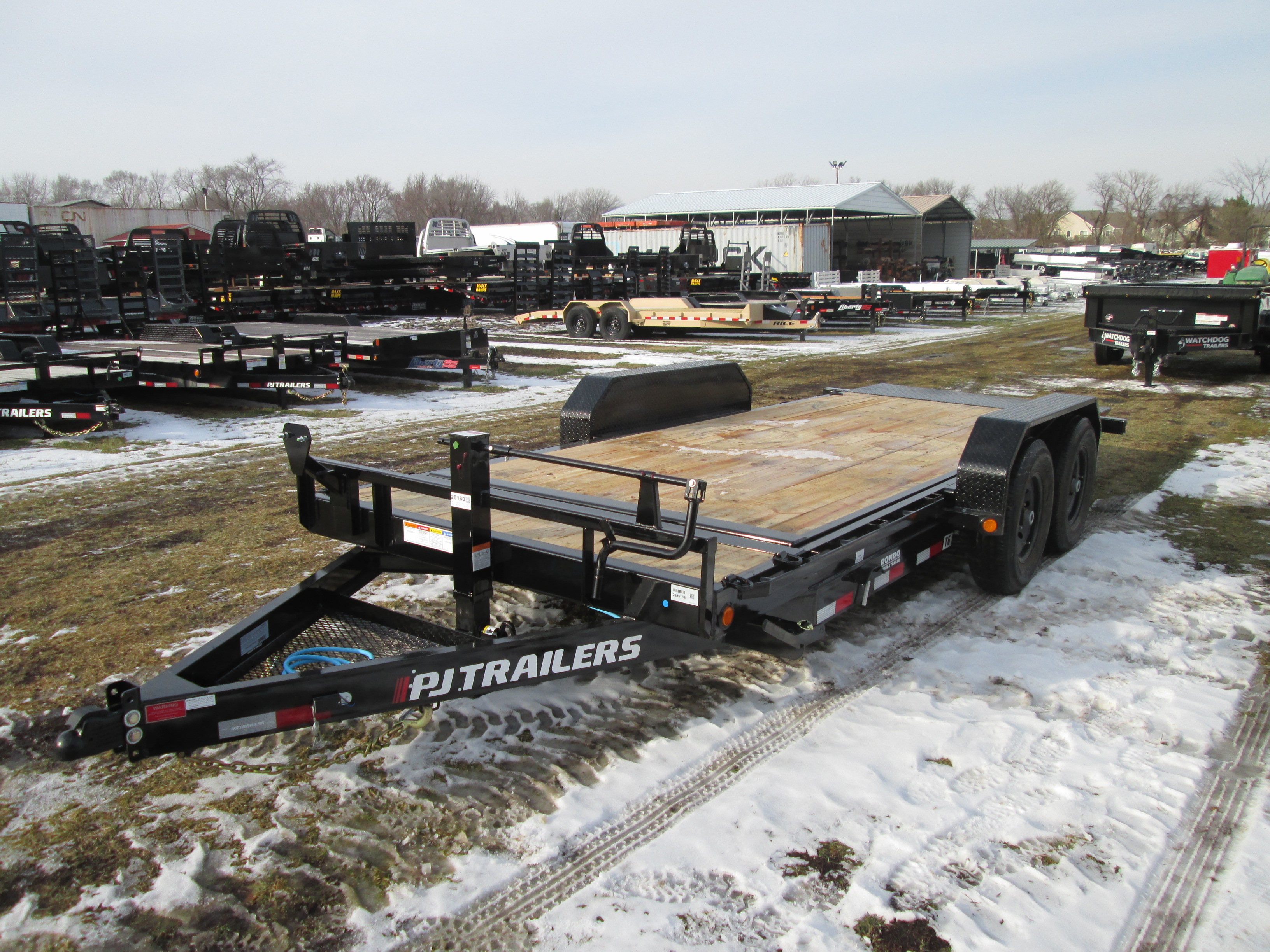 2026 PJ Trailer 83x18 T6 Equipment Tilt T6J1872BTTK