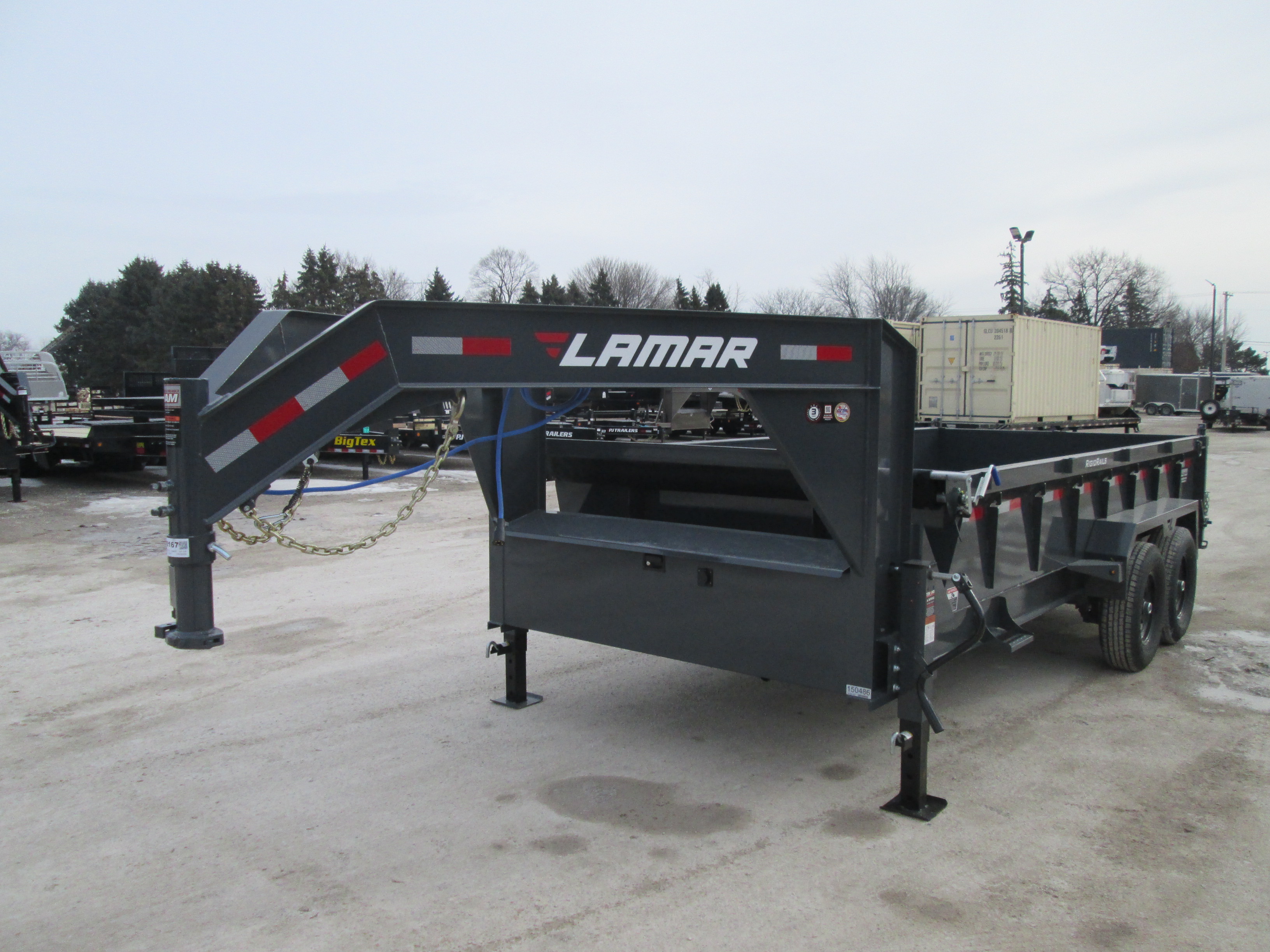 2026 Lamar 83x16  Gooseneck Dump DL831627
