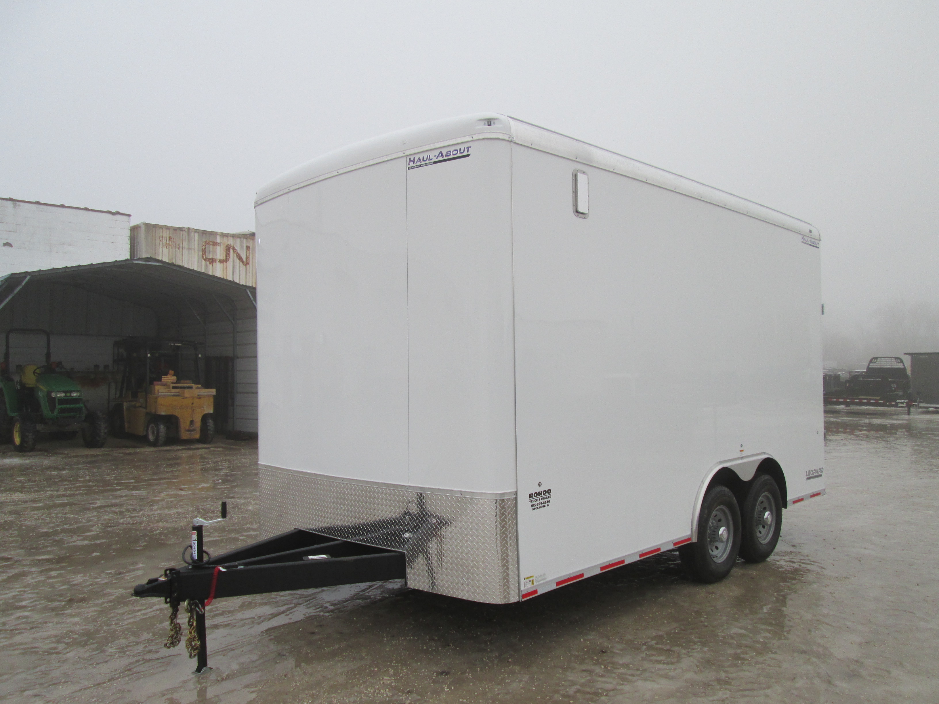2026 Haul-About 8.5x16  Enclosed Car Hauler LPD8516TA5
