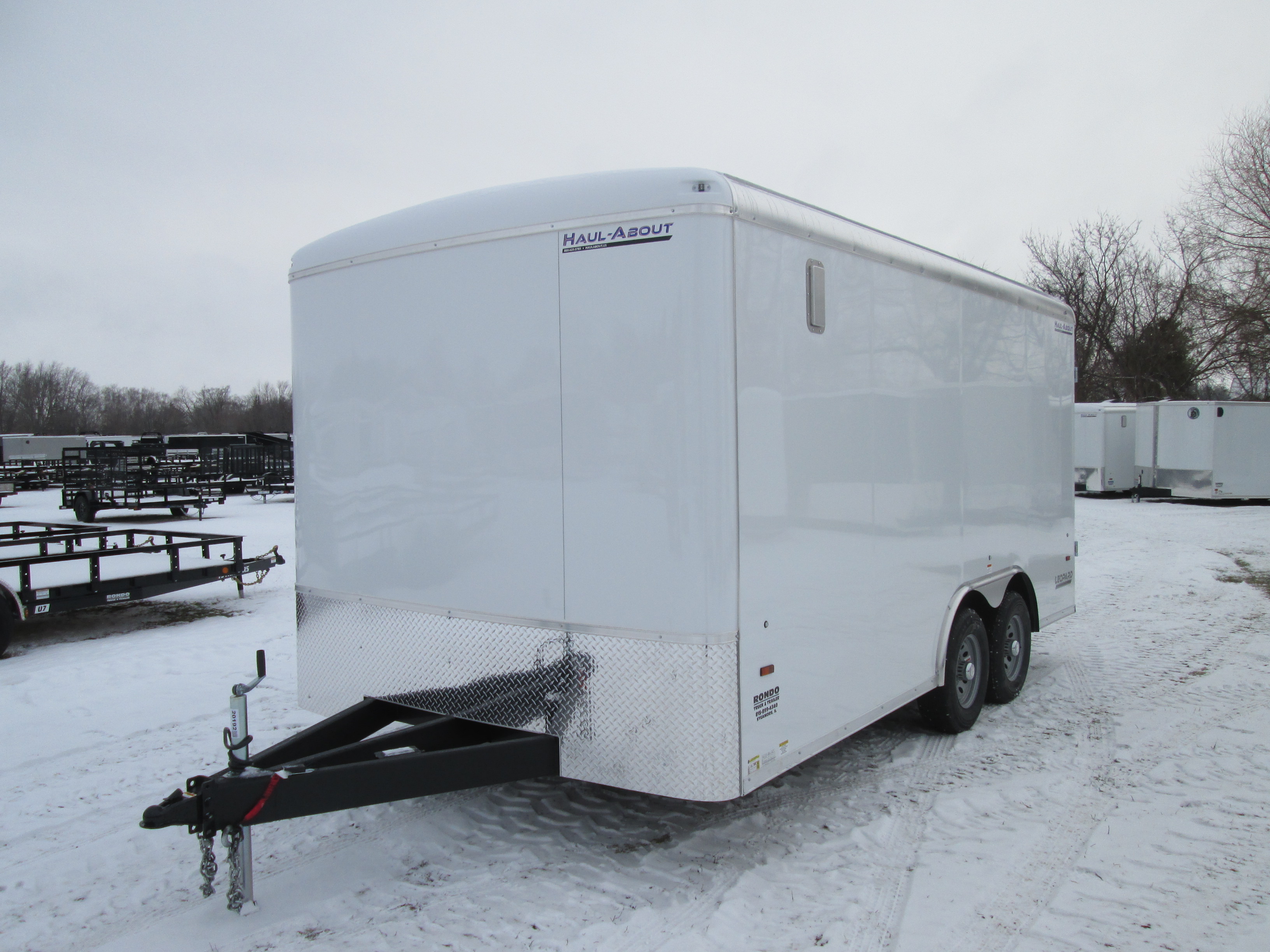 2026 Haul-About 8.5x16  Enclosed Car Hauler LPD8516TA3