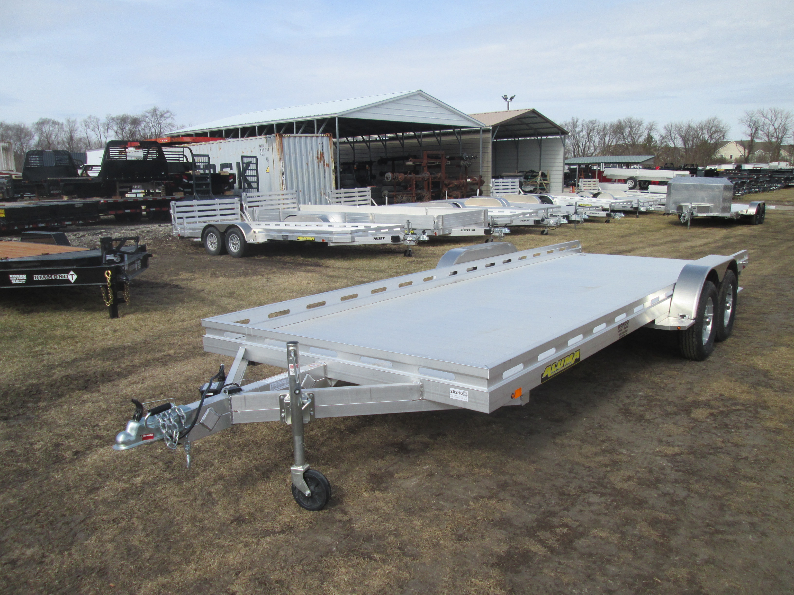 2027 Aluma 81x20  Utility 8020TA-EL-R-RTD