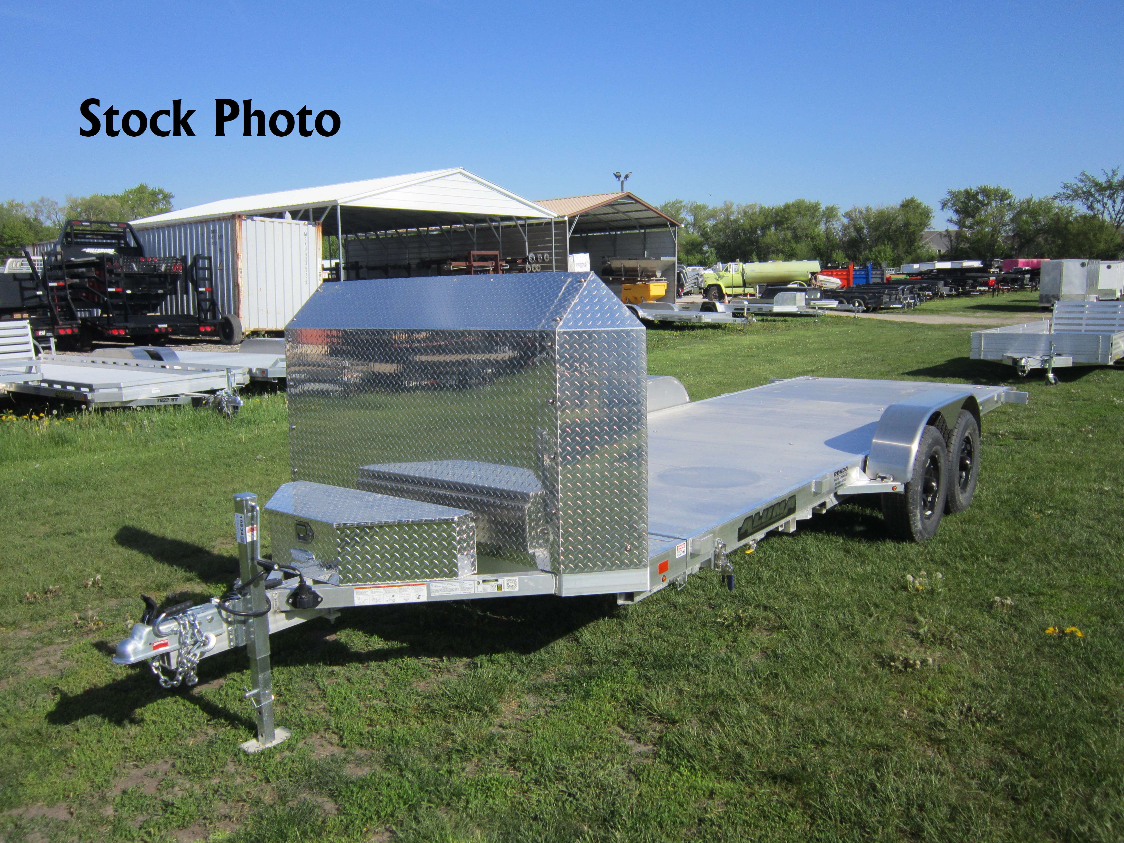 2027 Aluma 82x20  Car Hauler 8220H-ANV-TILT-TA-EL-RTD