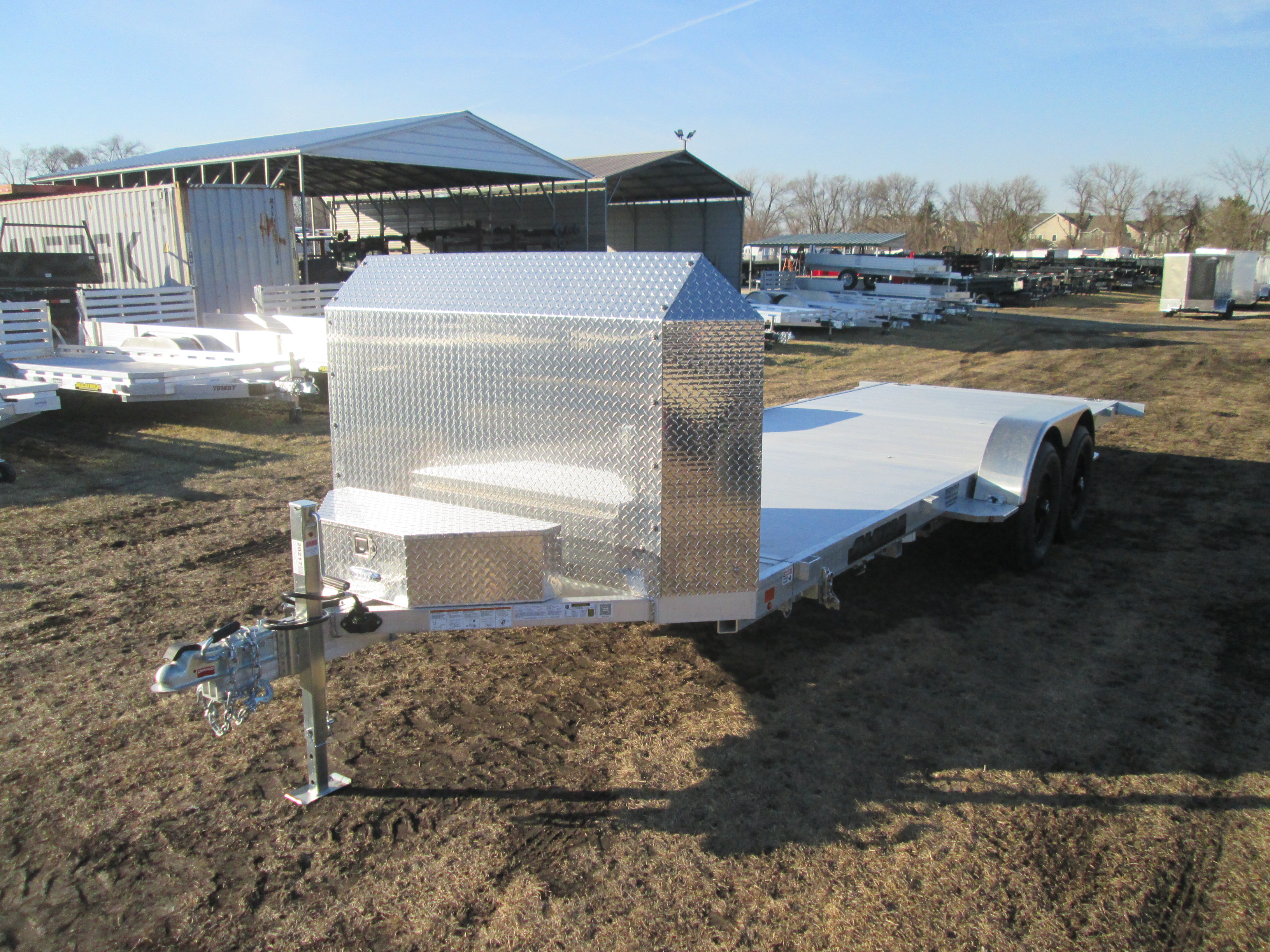 2027 Aluma 82x20  Car Hauler 8220H-ANV-TILT-TA-EL-RTD