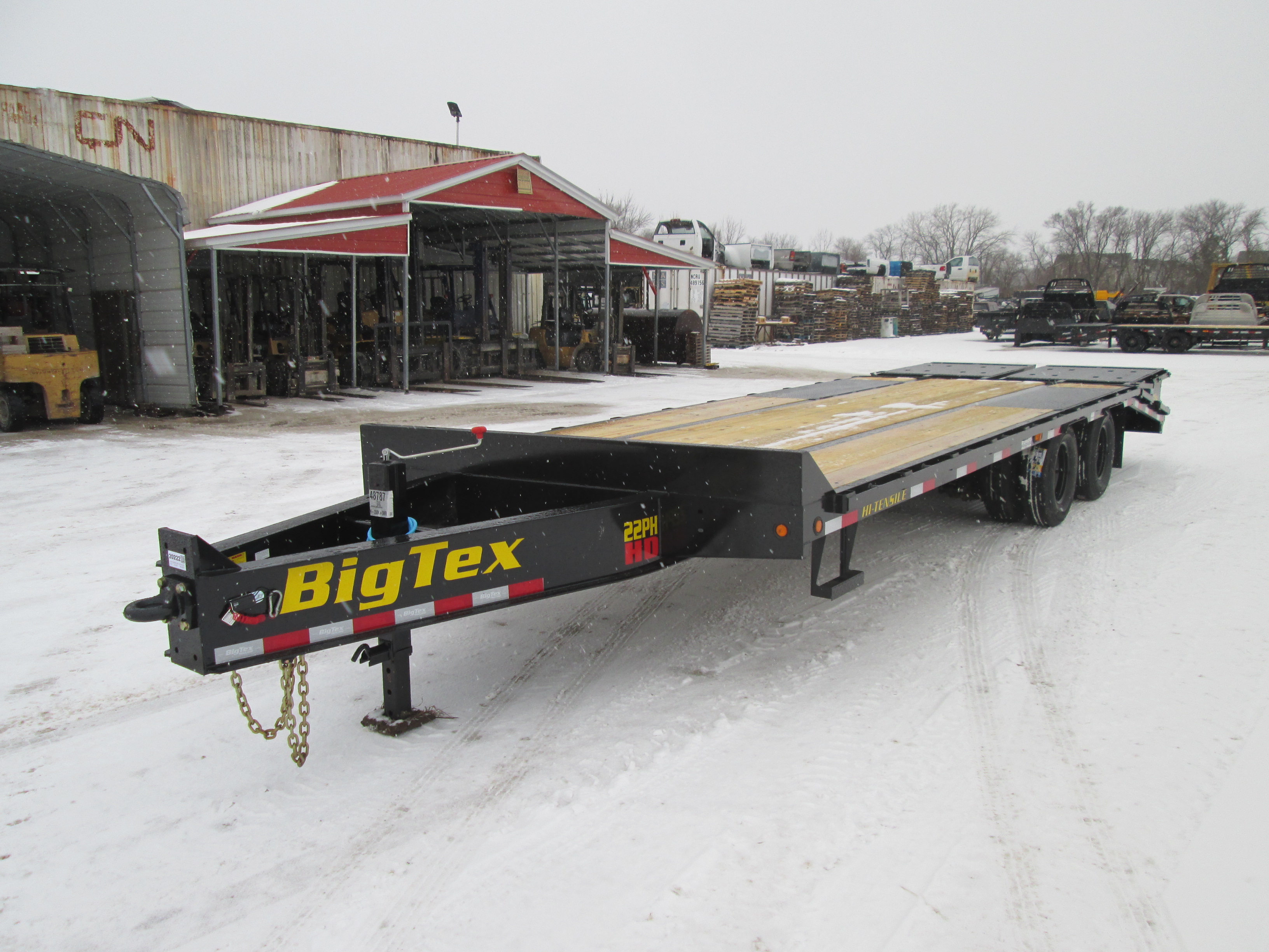2026 Big Tex 102x25  Equipment Deckover 22PH-20BK+5MR