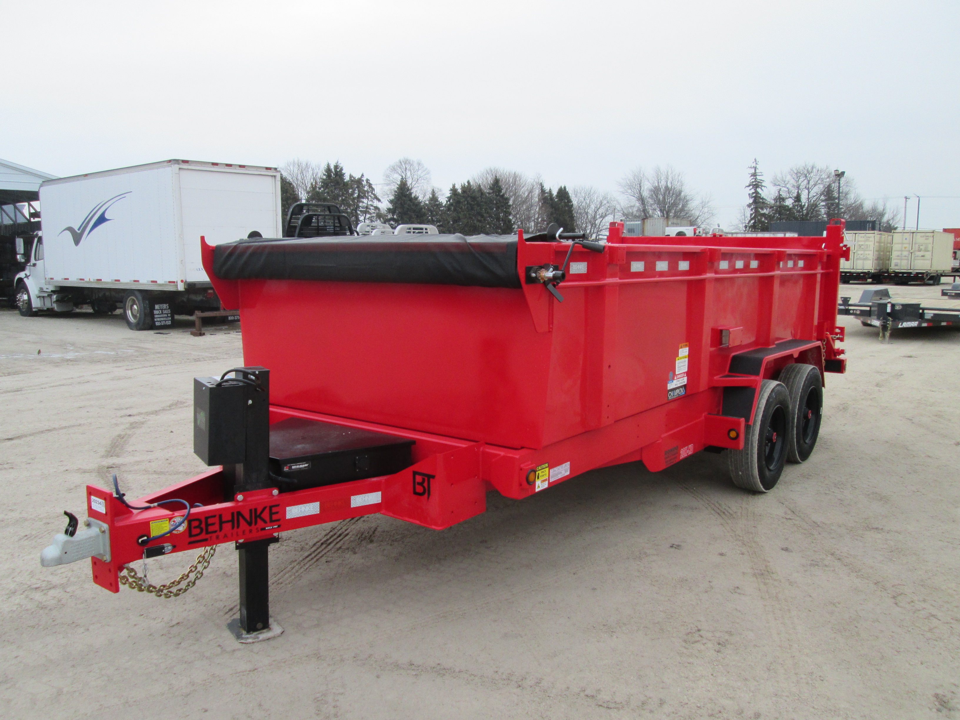 2026 Behnke Trailers 83x16  Dump LPD83X16E103