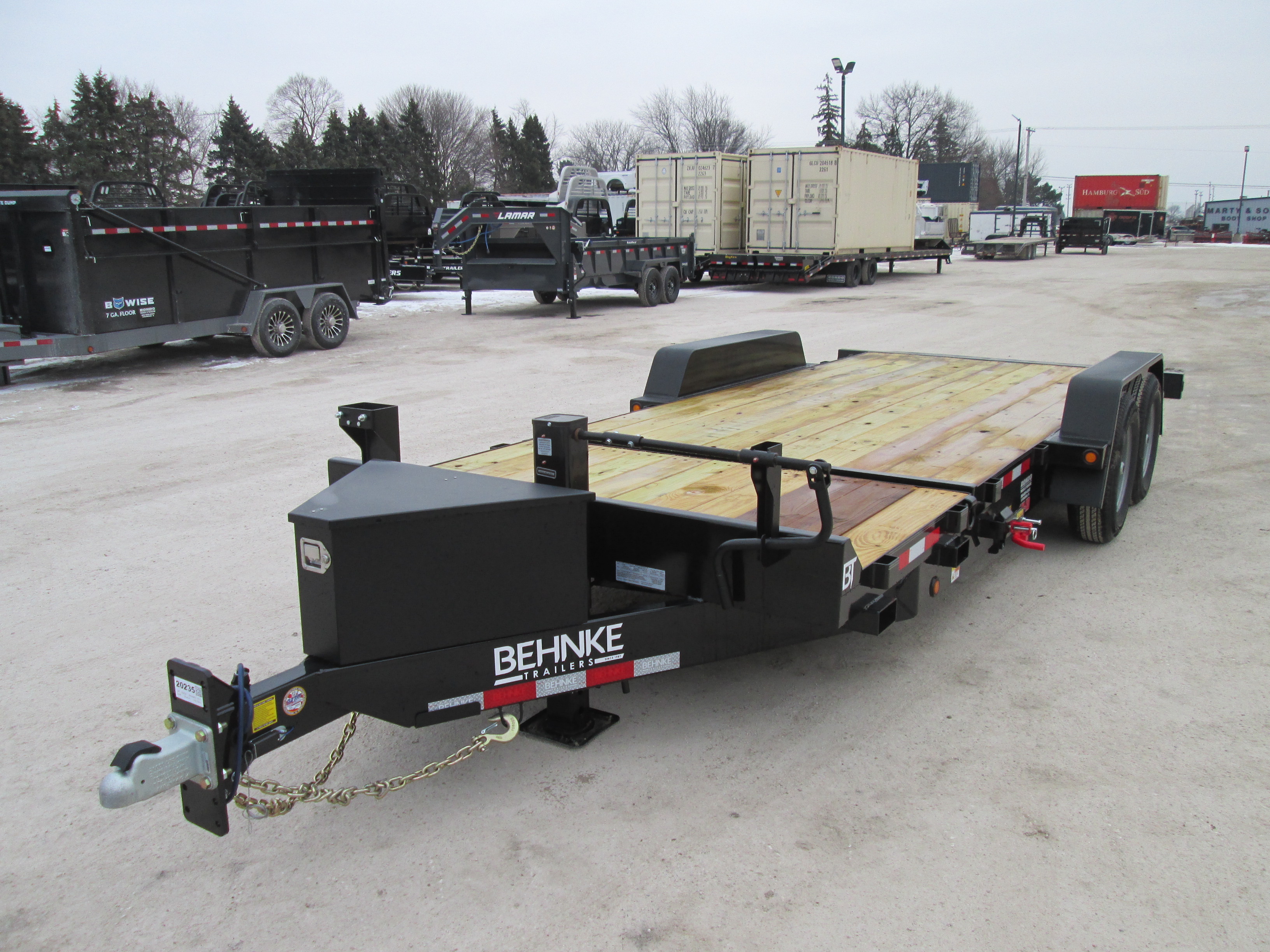 2026 Behnke Trailers 83x20  Equipment Tilt TBCT2014ET