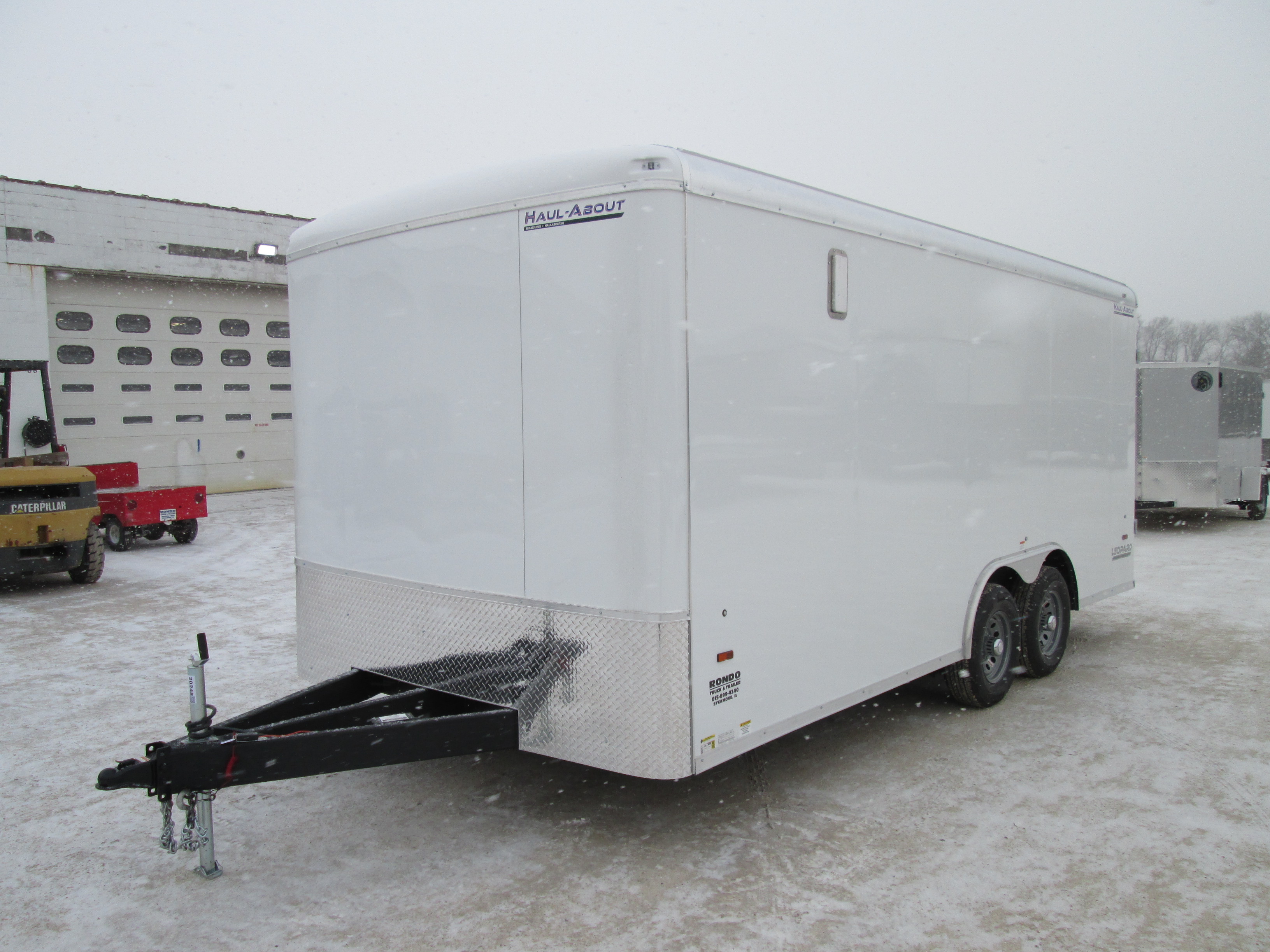 2026 Haul-About 8.5x18  Enclosed Car Hauler LPD8518TA3