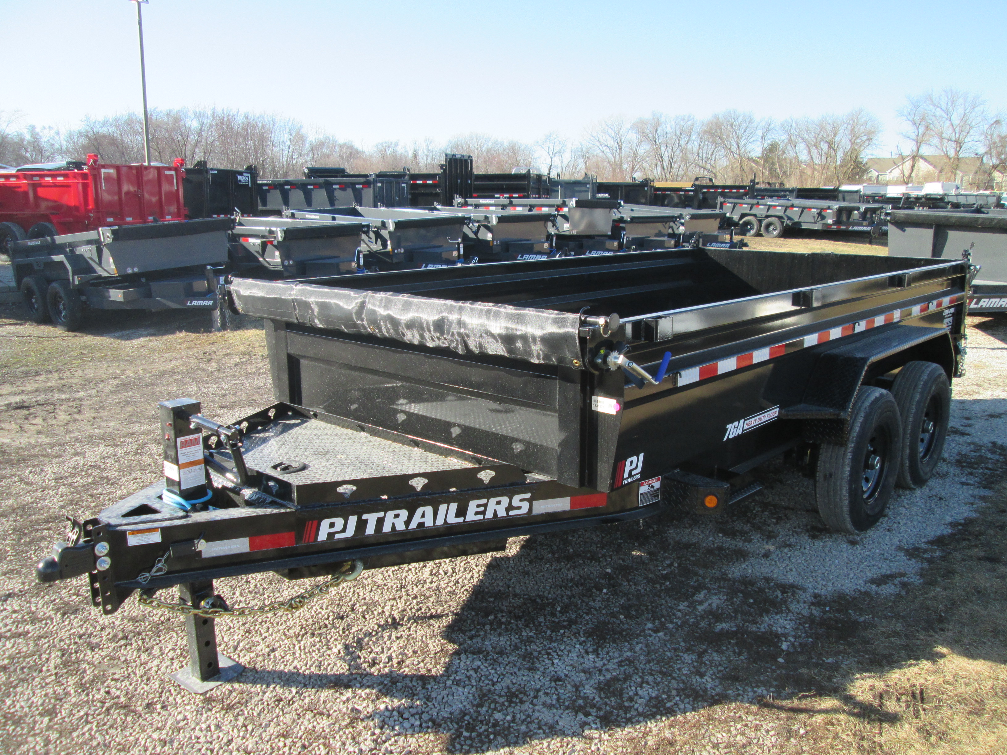 2026 PJ Trailer 83x14 DL Dump DLJ1472BSSK