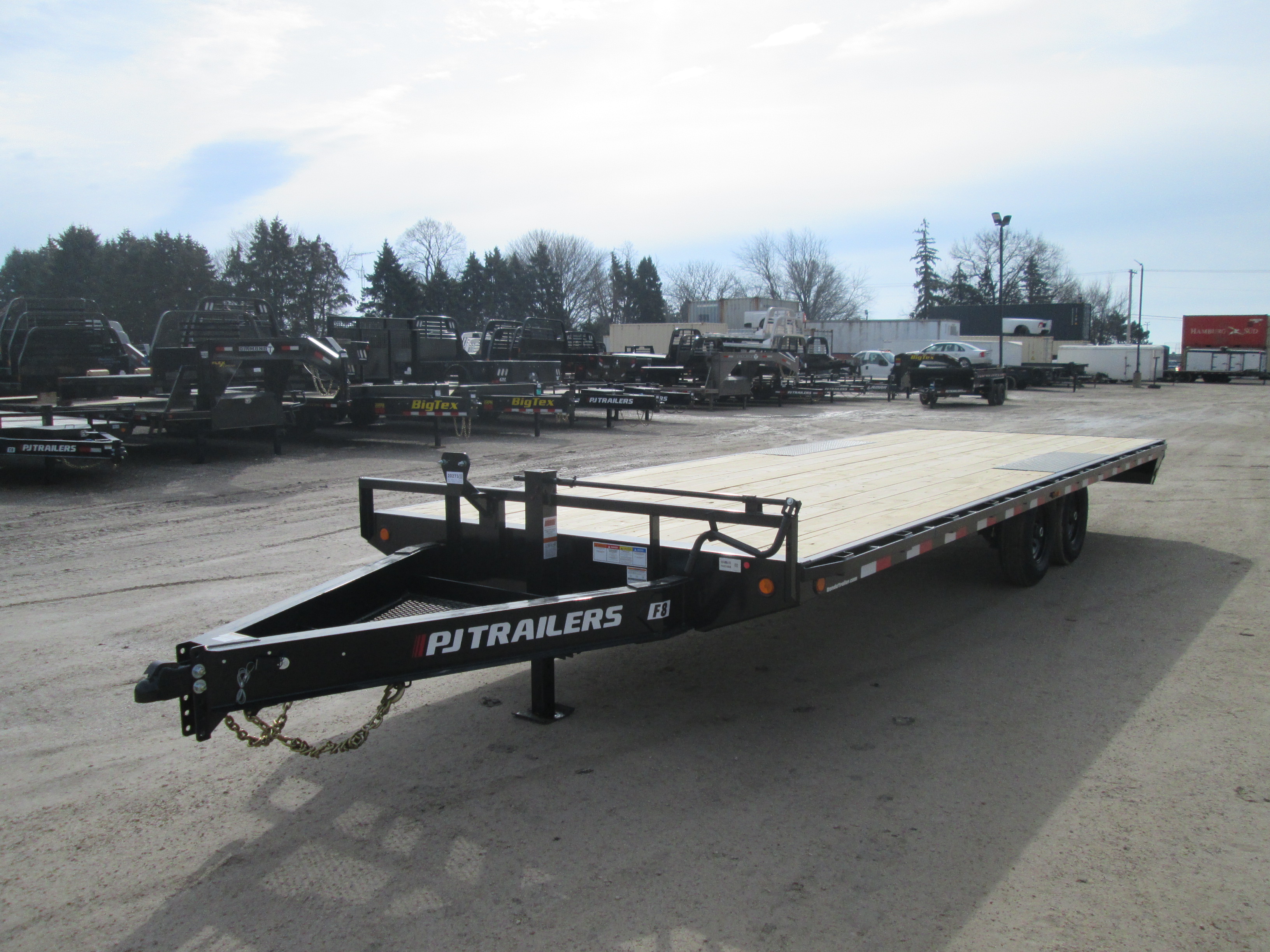 2026 PJ Trailer 102x24 F8 Equipment Deckover F8J2472BSSK