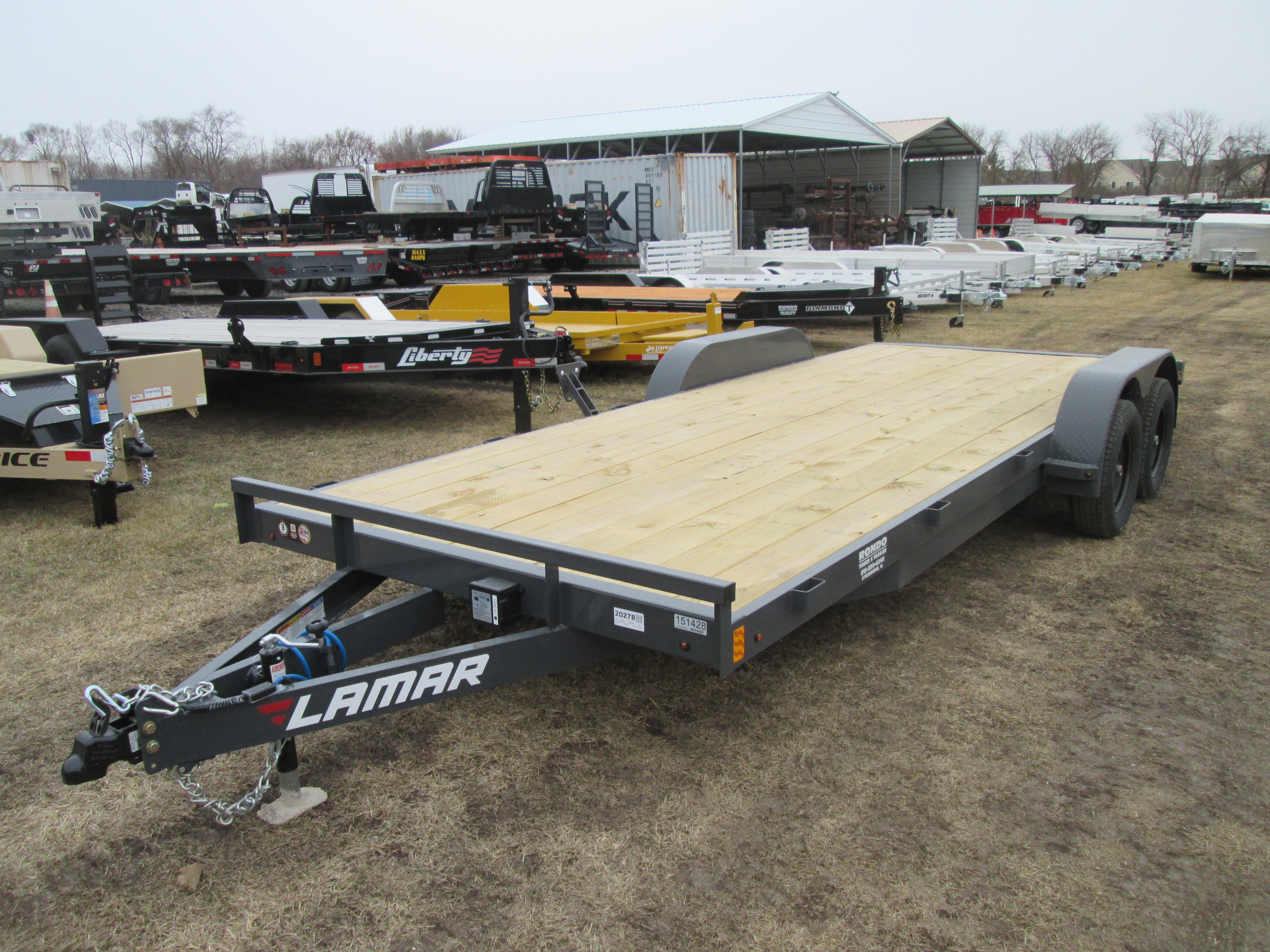 2026 Lamar 83x20  Car Hauler CE832023