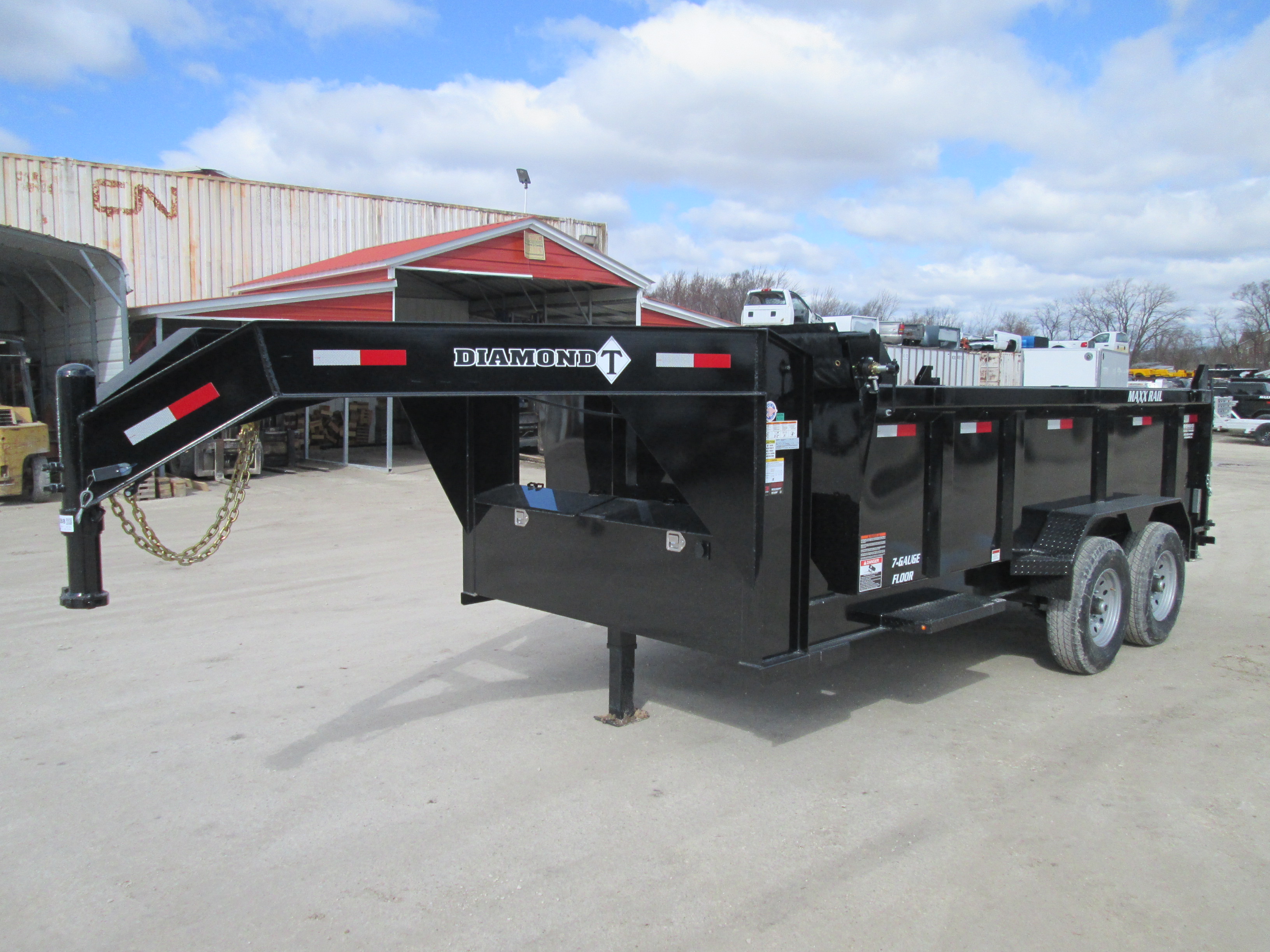 2026 Diamond T 83x14  Gooseneck Dump 8314DMP140GN-36