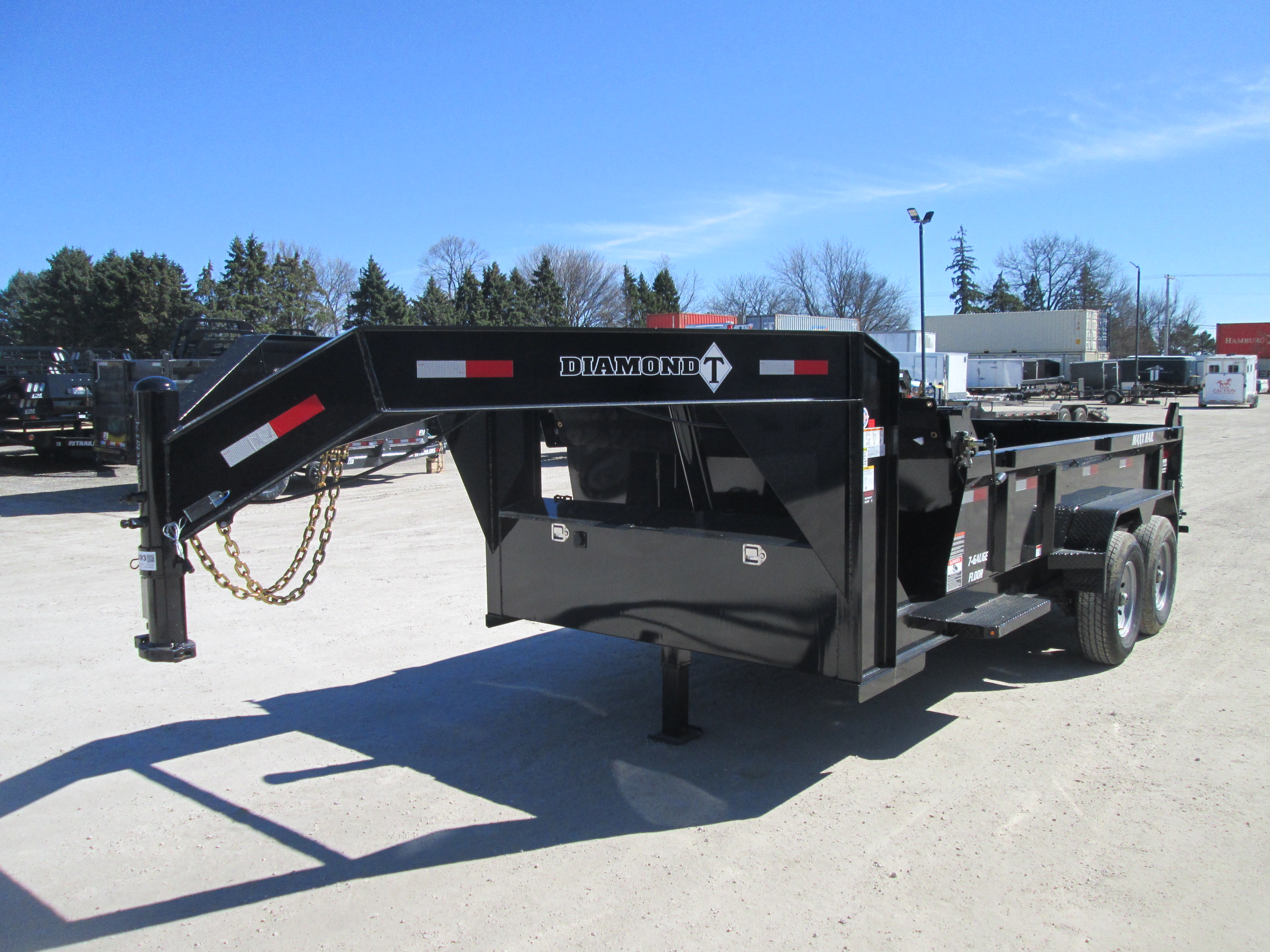 2026 Diamond T 83x14  Gooseneck Dump 8314TDMP140GN