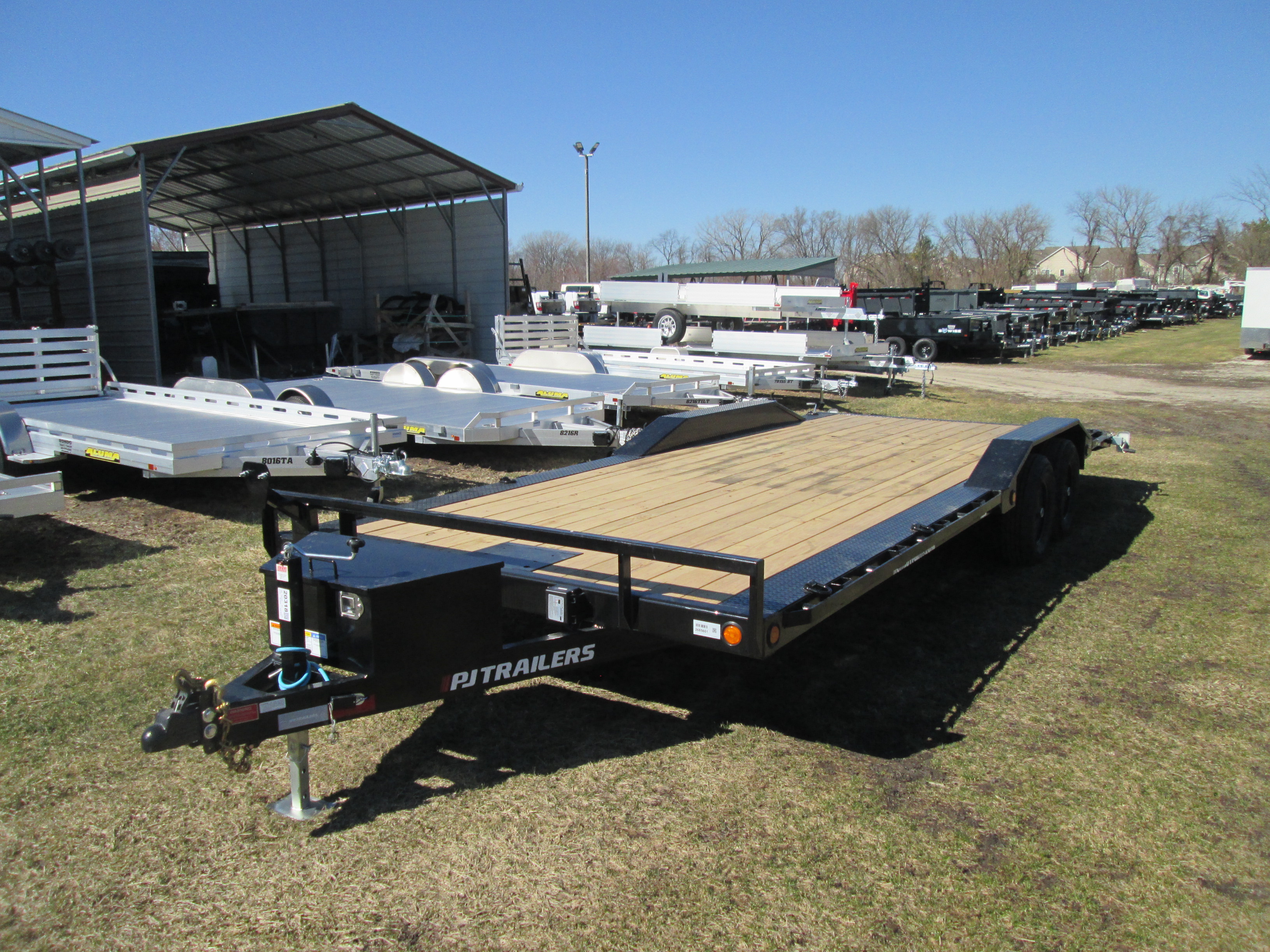 2026 PJ Trailer 102x22 B5 Car Hauler B5J2252BSNK-TB05-WN01