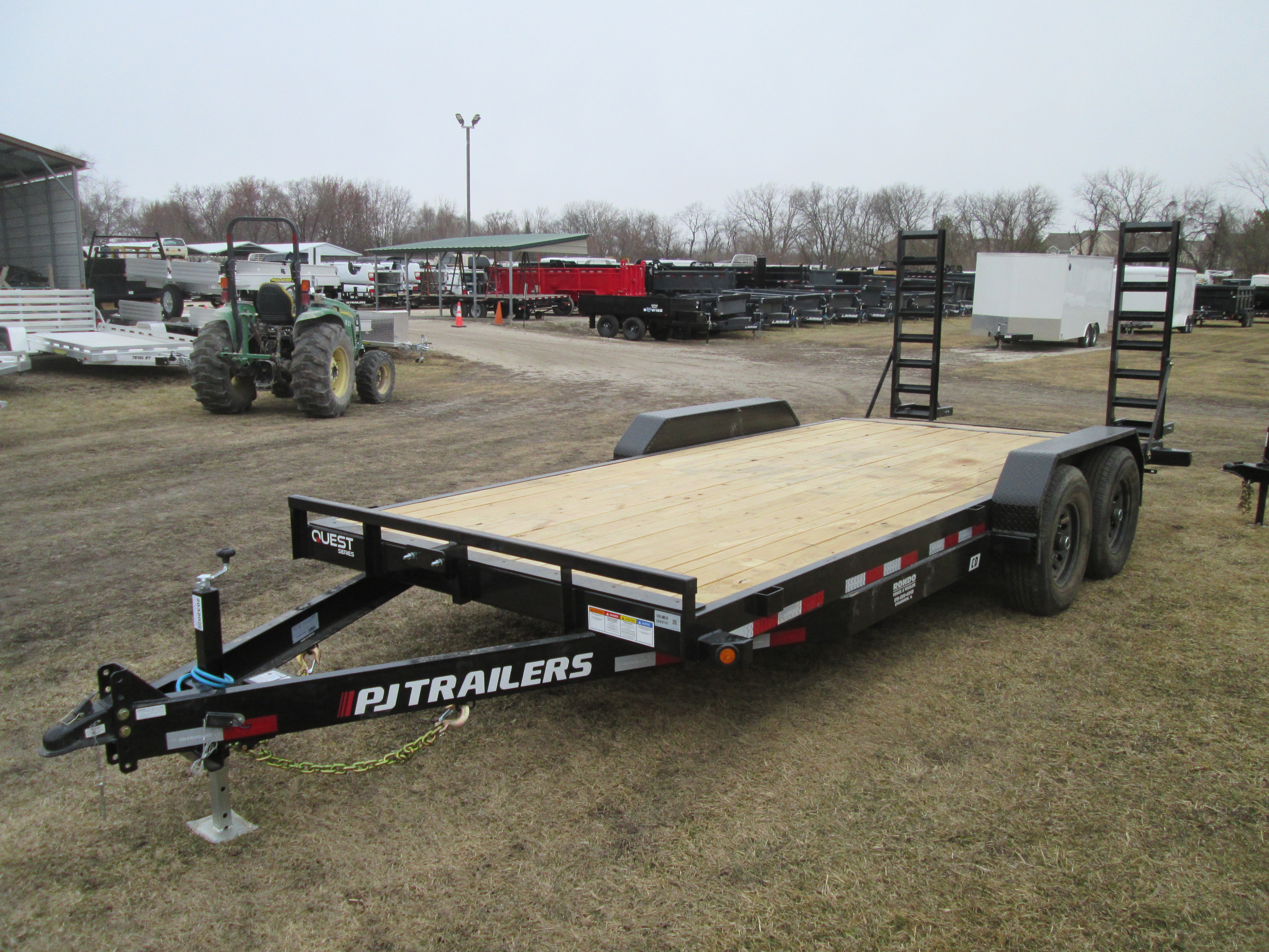 2026 PJ Trailer 83x18 CD Equipment CDC1872BSUK