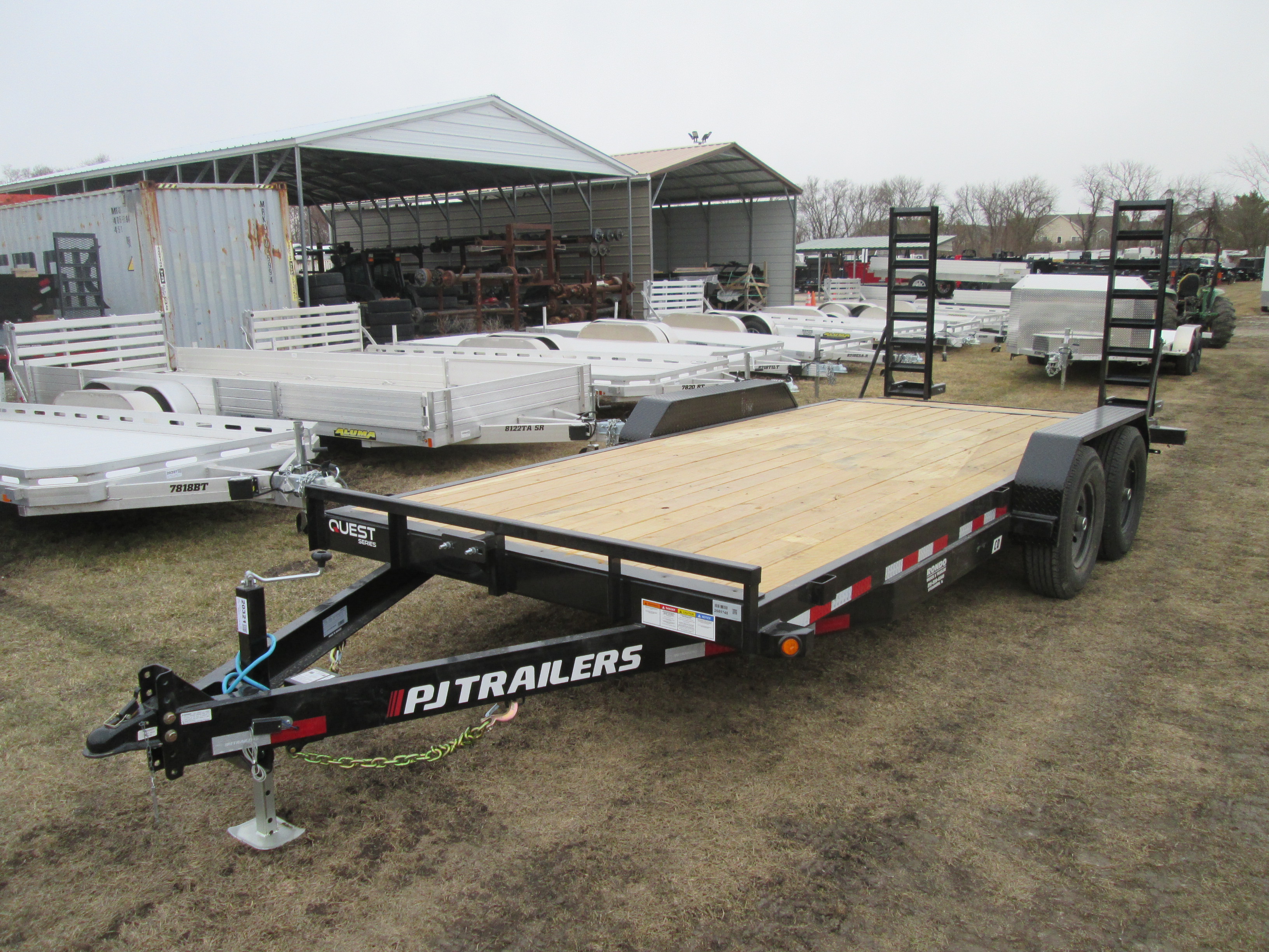 2026 PJ Trailer 83x18 CD Equipment CDC1872BSUK