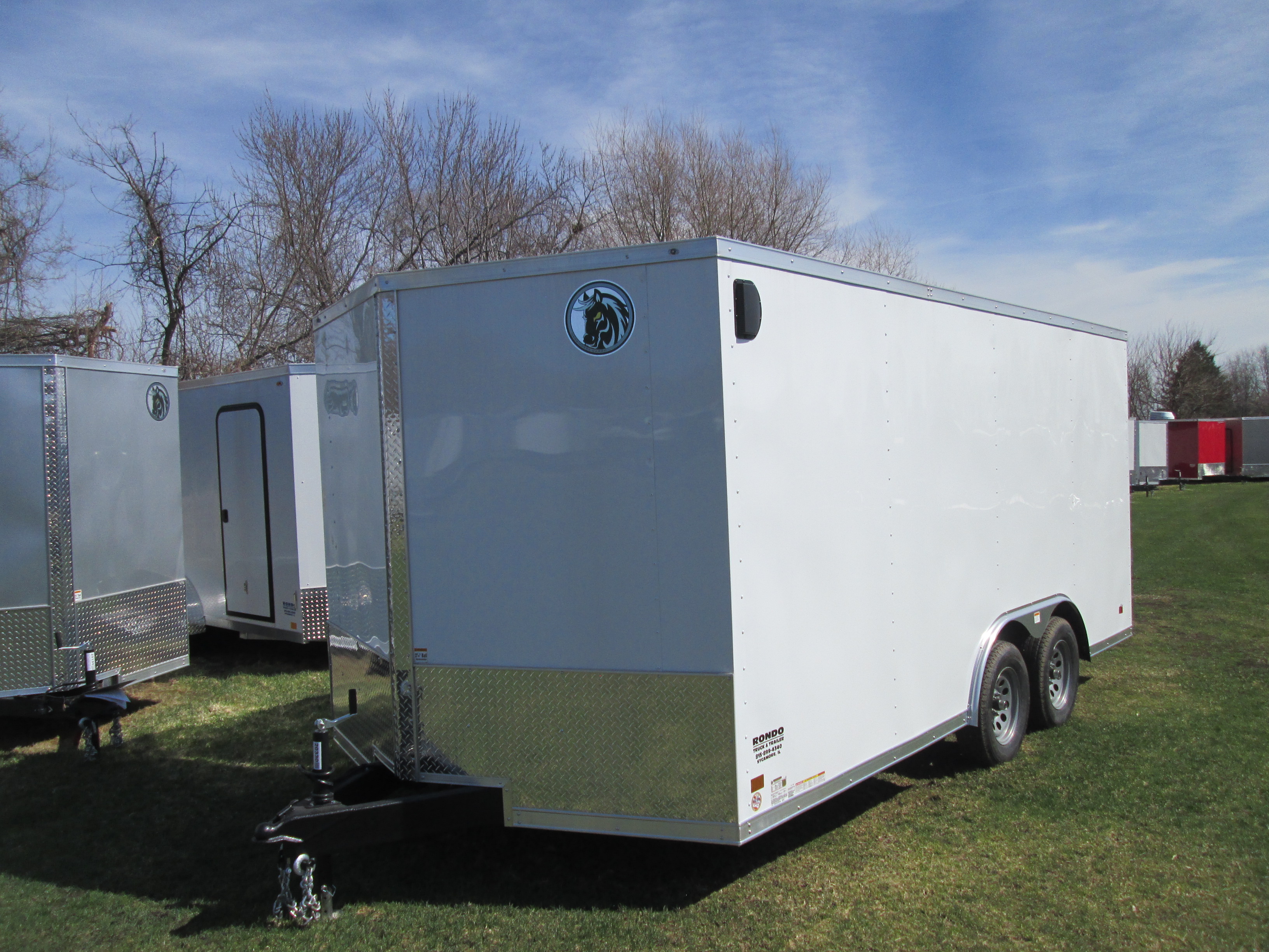 2026 Darkhorse 8.5x16  Enclosed Car Hauler DHW8.5X16TA35