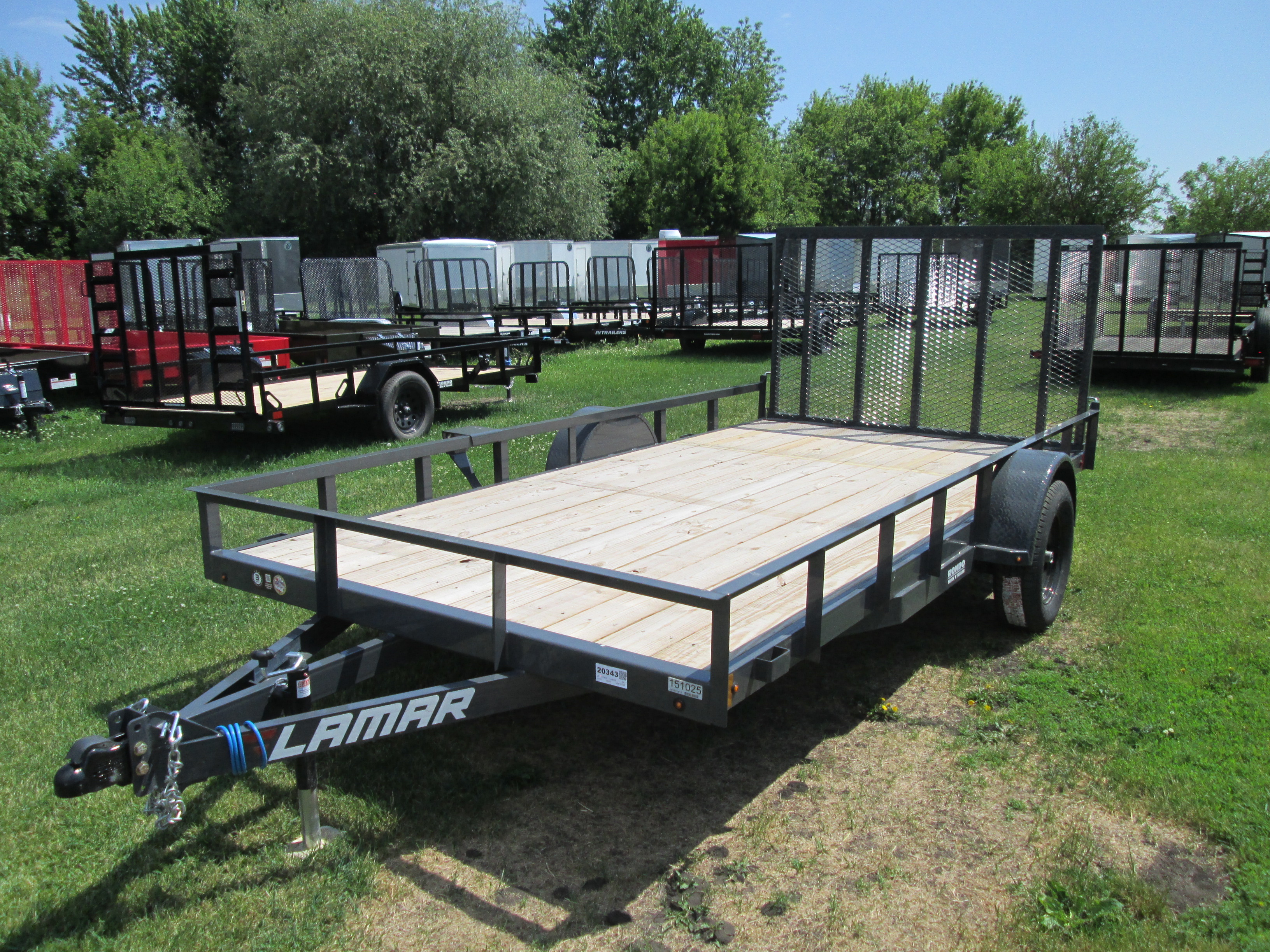 2026 Lamar 83x14  Single Axle Utility UC831413