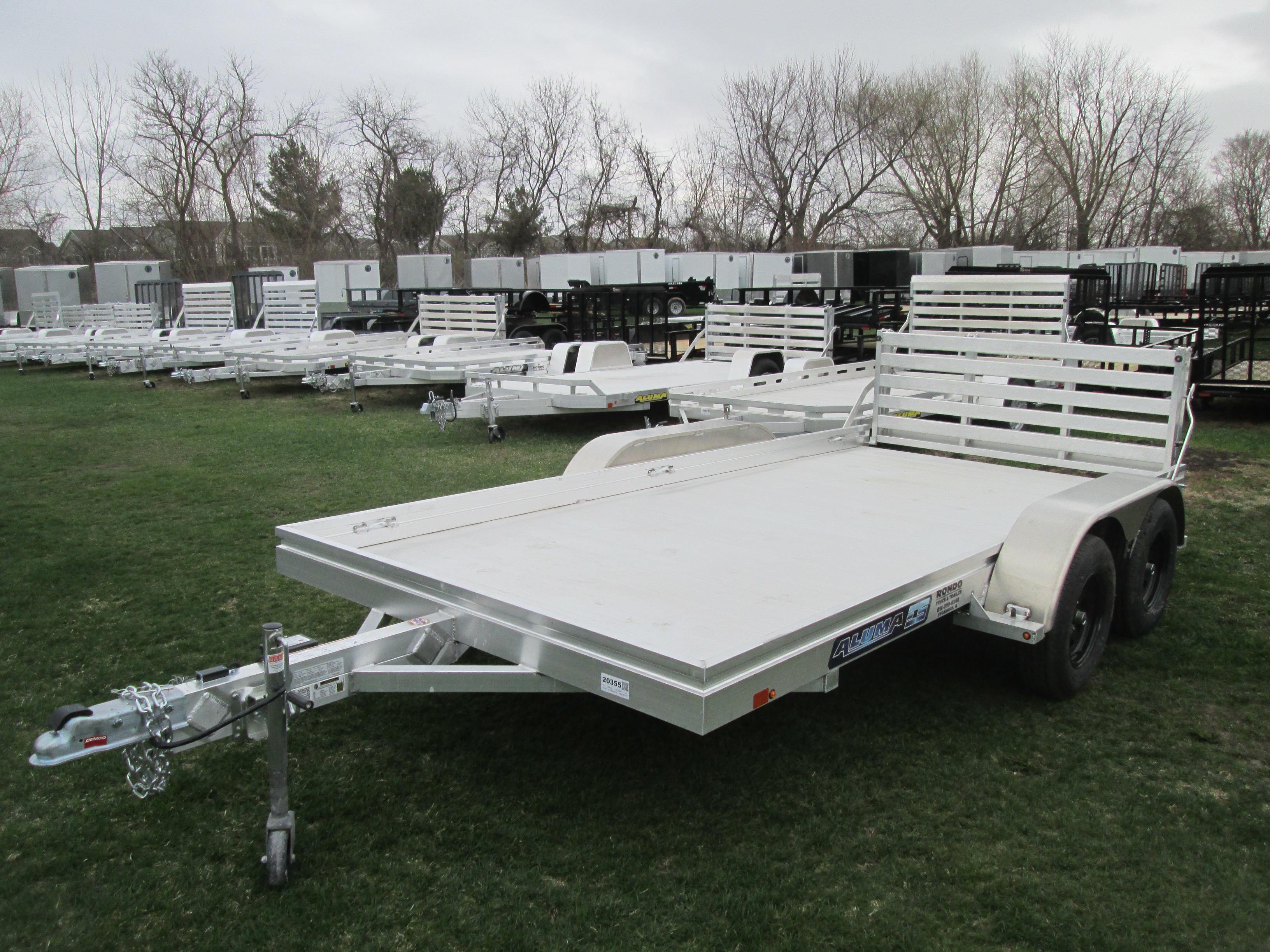 2027 Aluma 78x14  Utility 7814ESA-TA-EL-BT