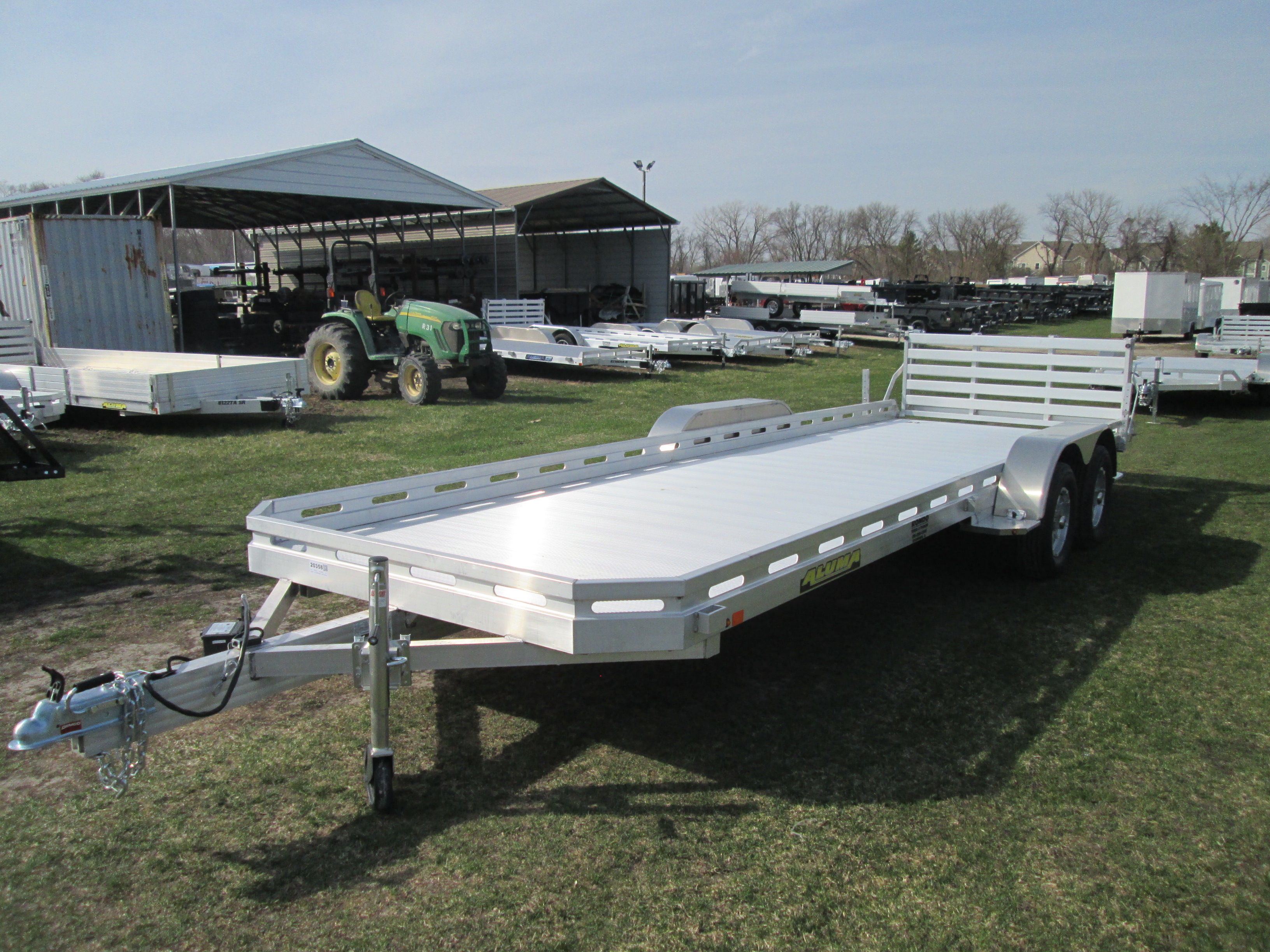 2027 Aluma 78x22  Utility 7822TA-EL-BT-RTD