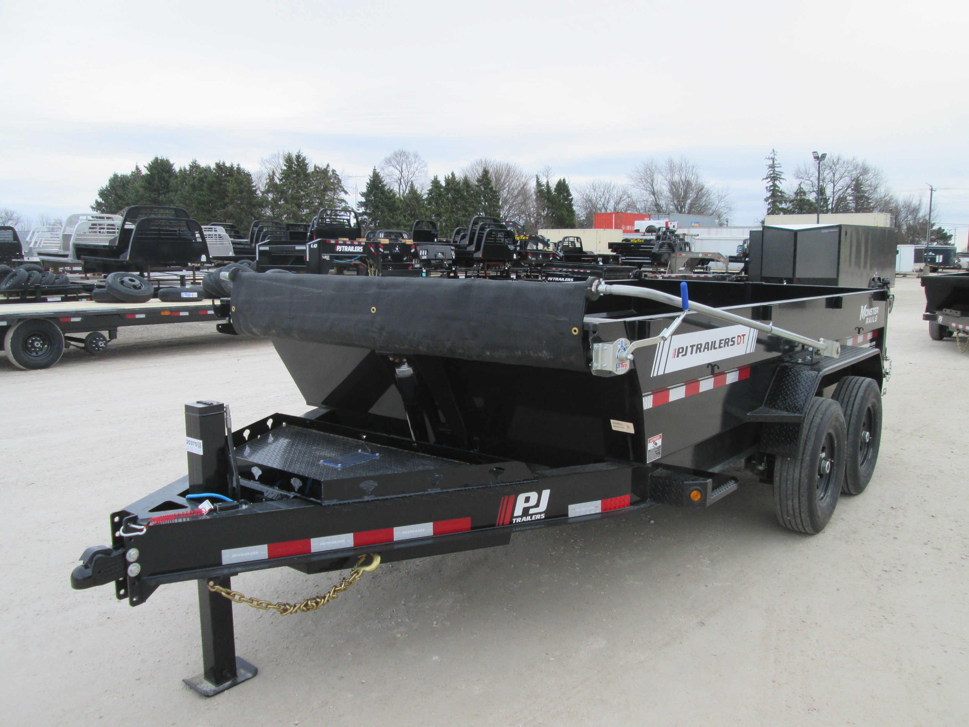 2026 PJ Trailer 83x14 DT Dump DT1J1492BSSK-VYGR