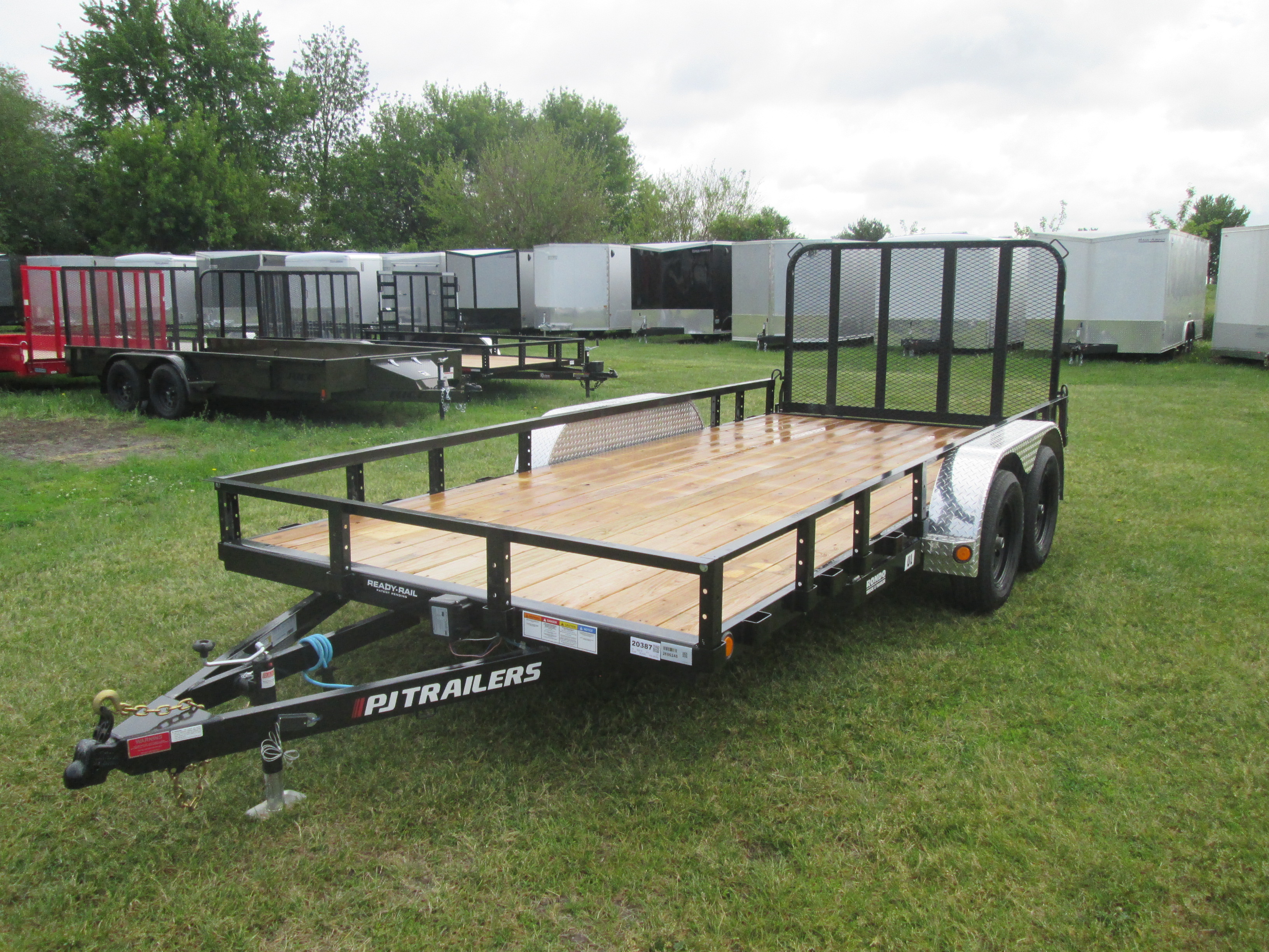 2026 PJ Trailer 83x16 UL Utility UL21632BSFK