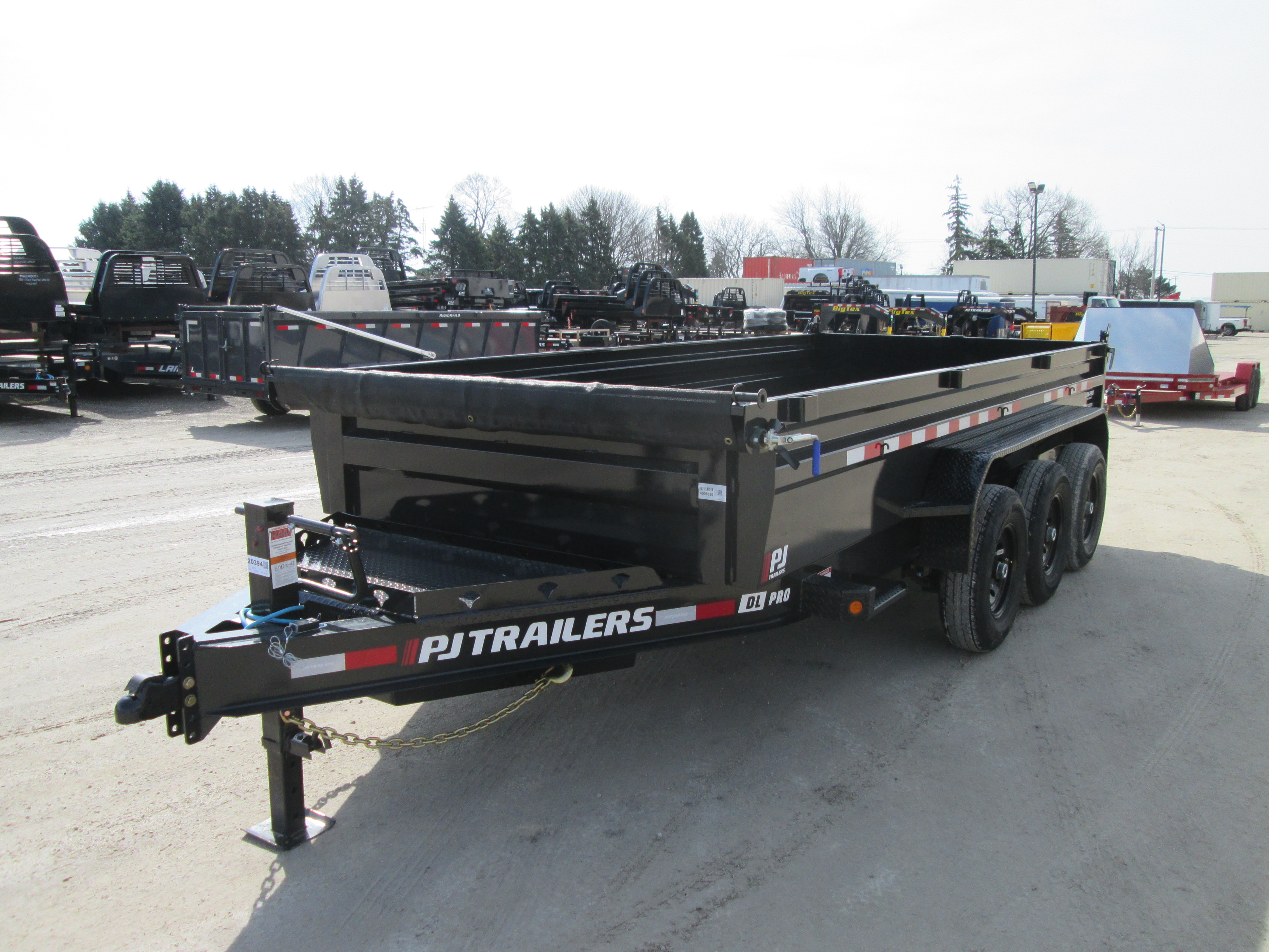 2026 PJ Trailer 83x16 DL Dump DLT1673BSSK