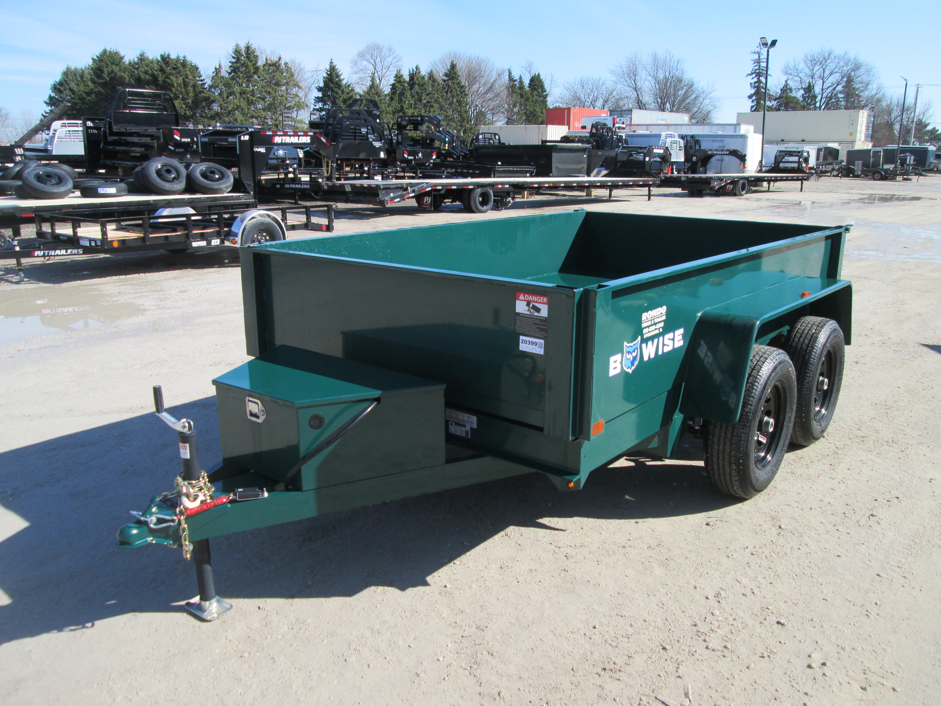 2026 BWISE 72x10  Dump DTR610LP-10-D