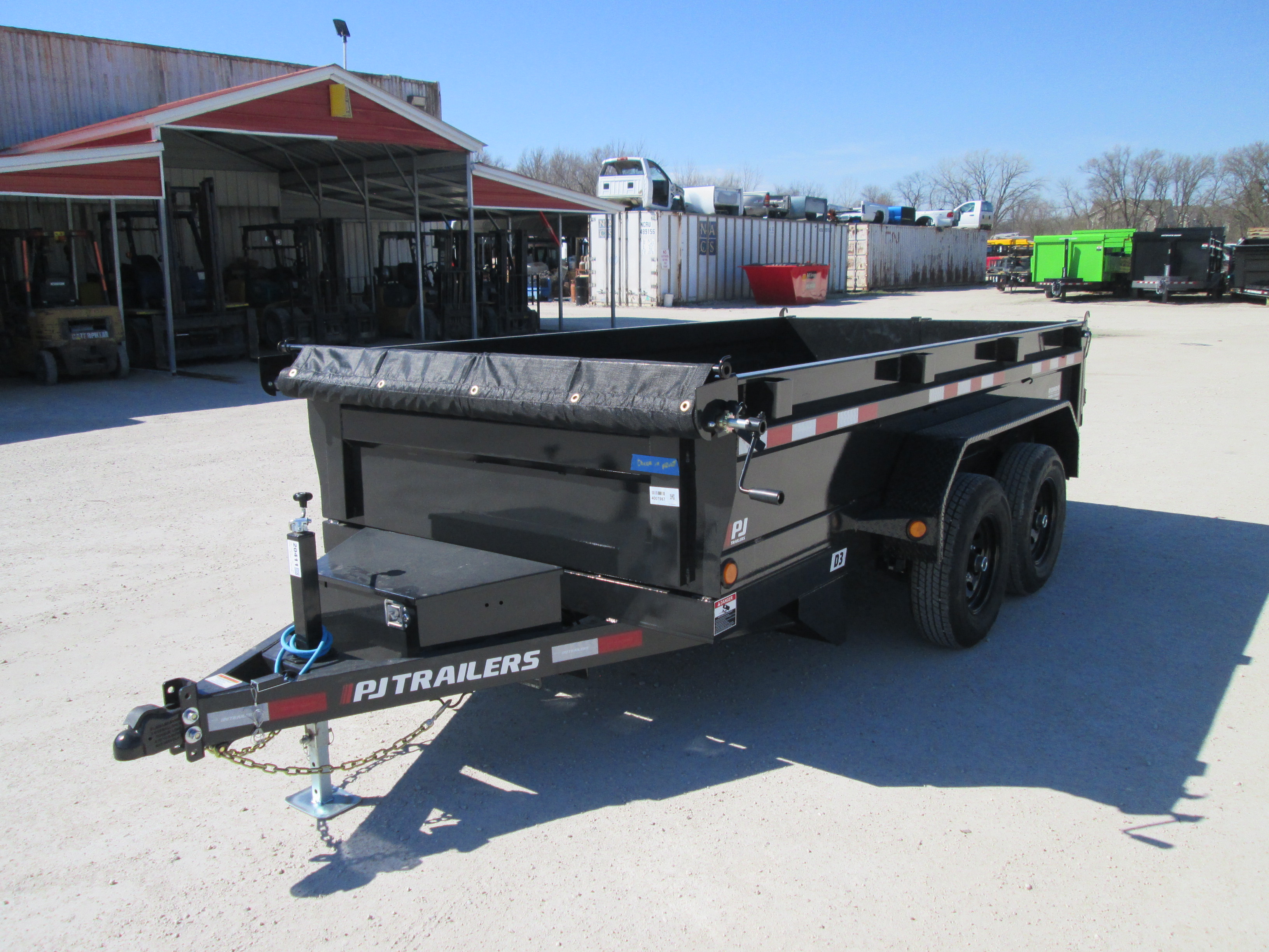 2026 PJ Trailer 72x12 D3 Dump D3J1252BSSK-RA01