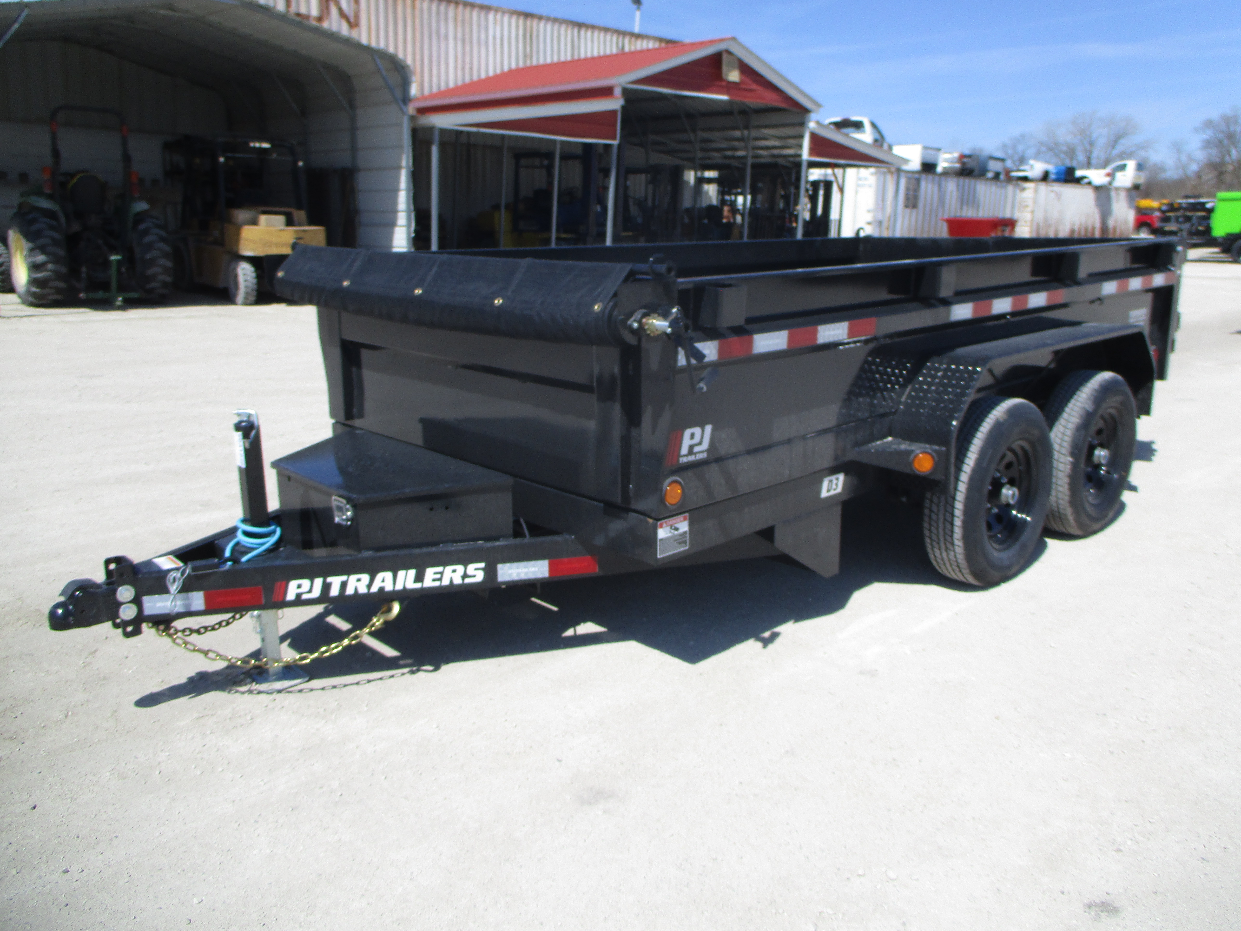 2026 PJ Trailer 72x12 D3 Dump D3P1252BSSK-RA01