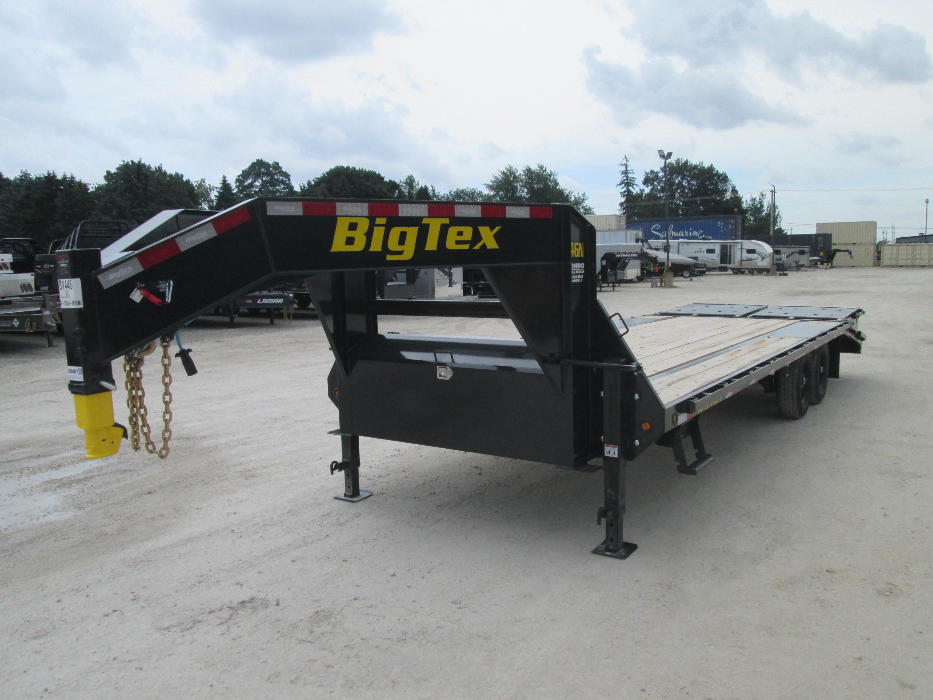 2026 Big Tex 102x25  Gooseneck 14GN-25D5A-MRBK