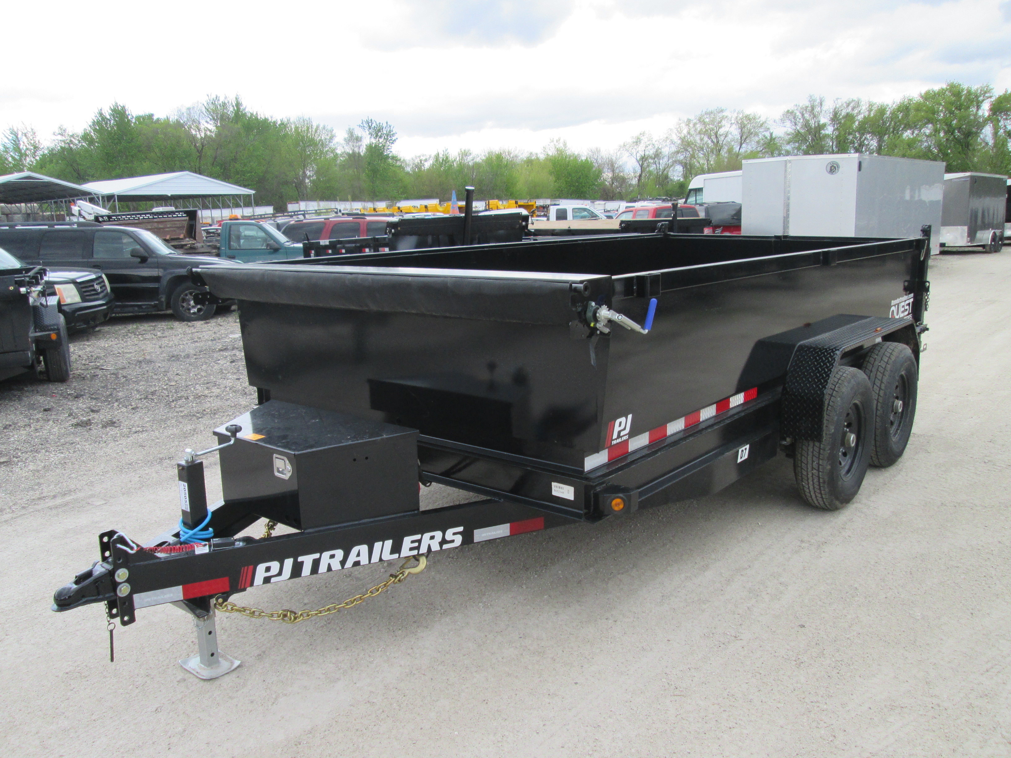 2026 PJ Trailer 83x14 D7 Dump D7J1472BSSK