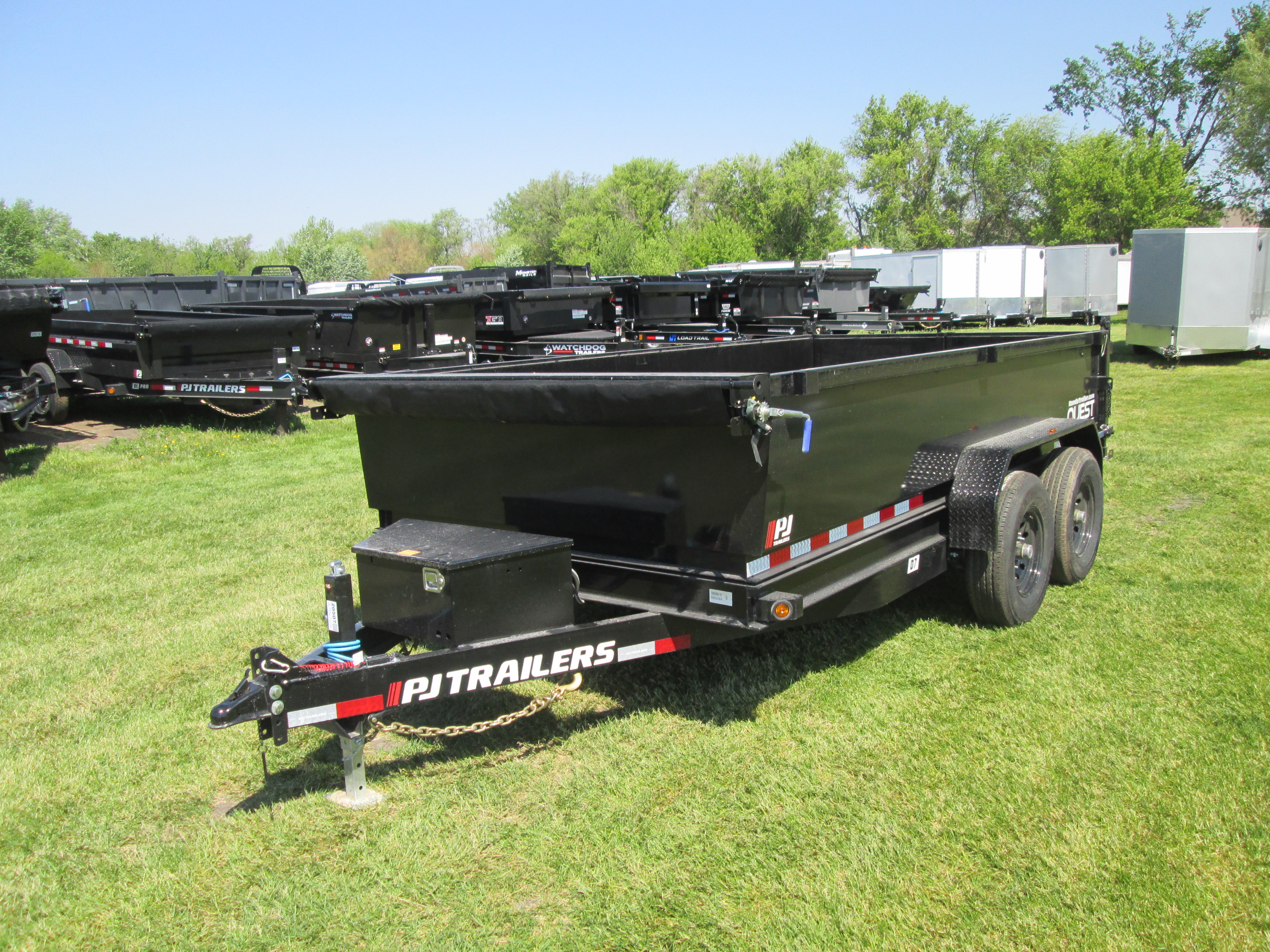 2026 PJ Trailer 83x14 D7 Dump D7J1472BSSK