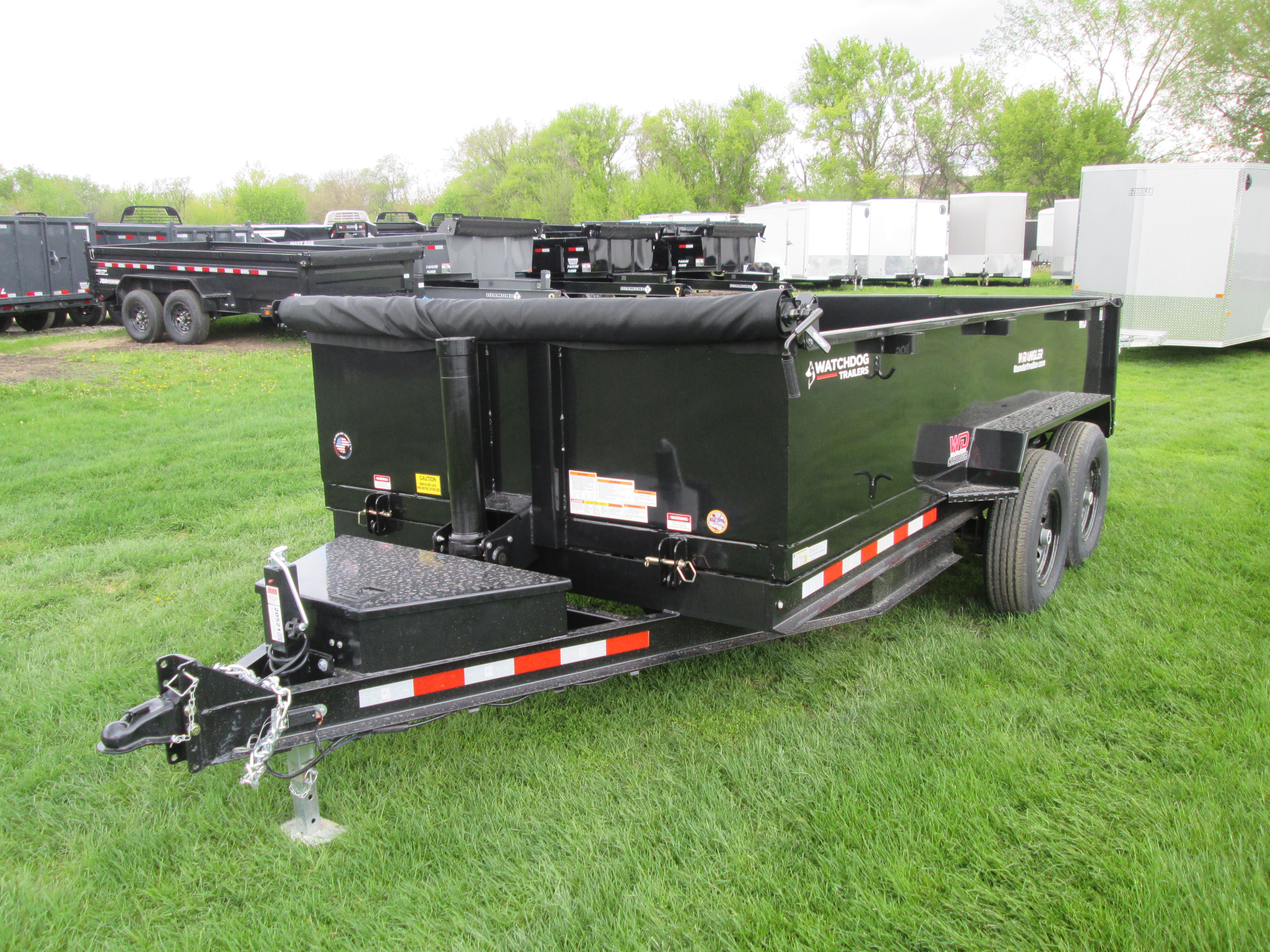 2026 Watchdog 81x14' Dump WD-14TA7 :: Rondo Trailer