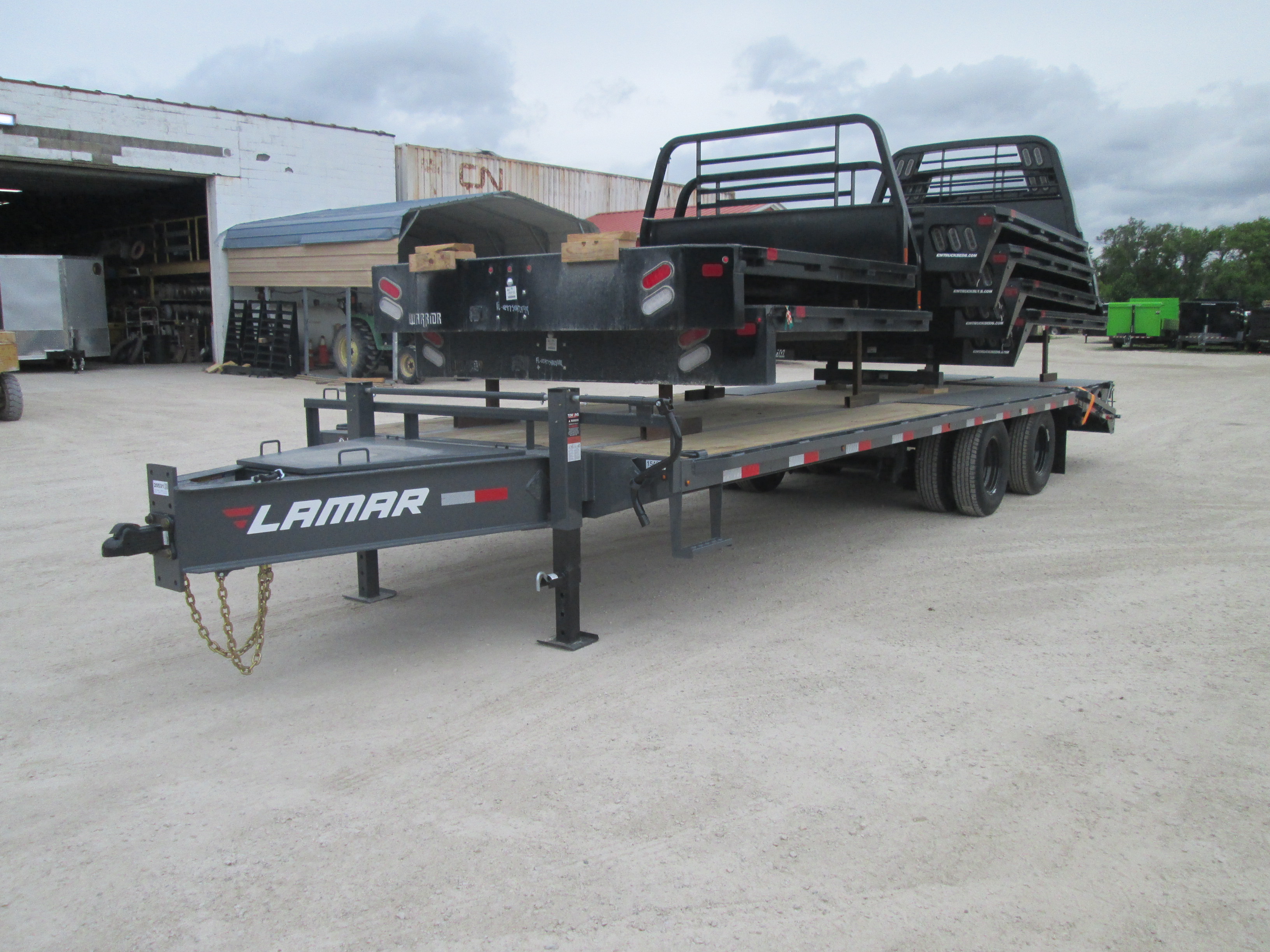 2026 Lamar 102x25  Equipment Deckover FD02252A