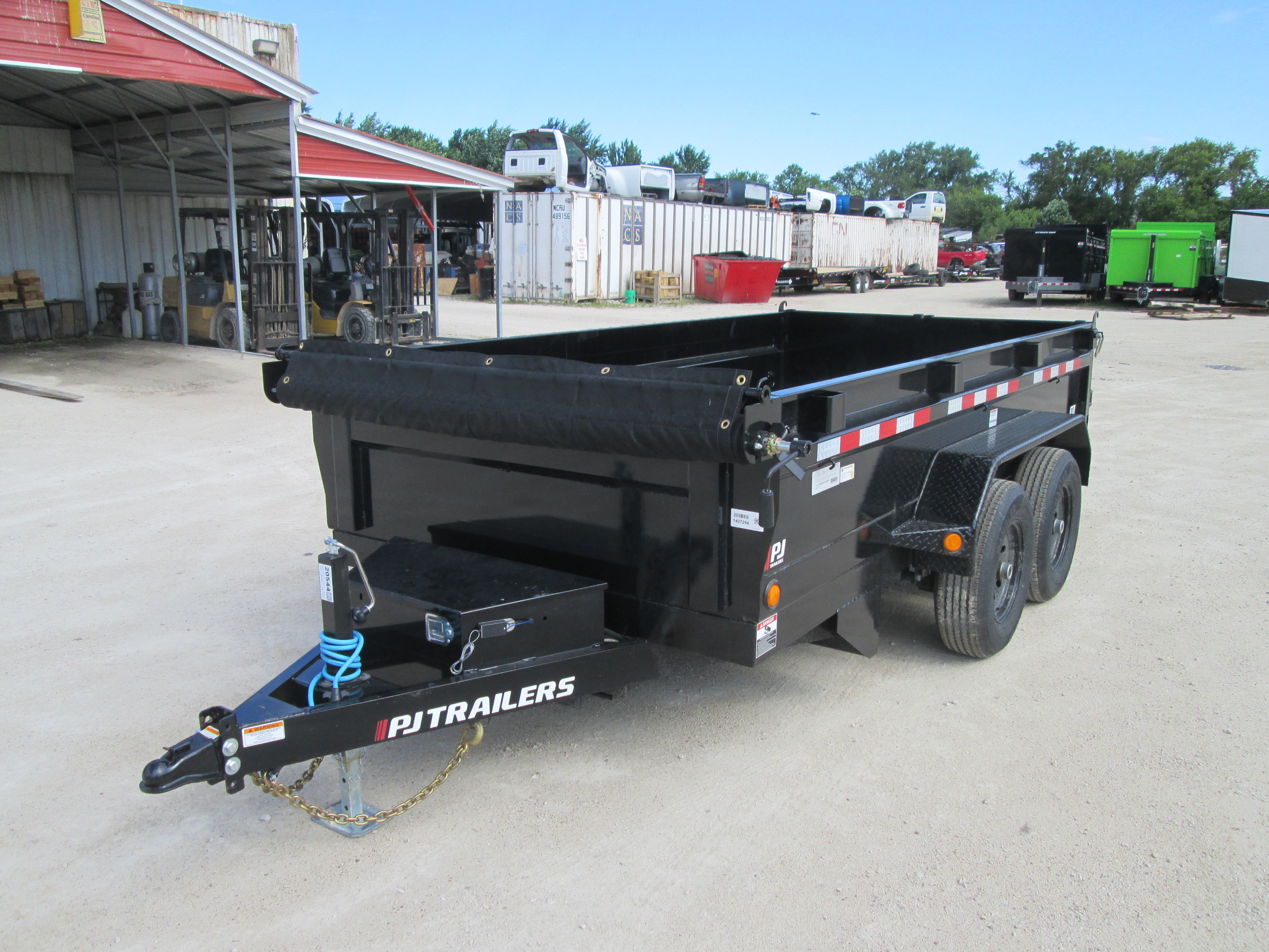 2026 PJ Trailer 72x12 D3 Dump D3J1252BSSK-RA01