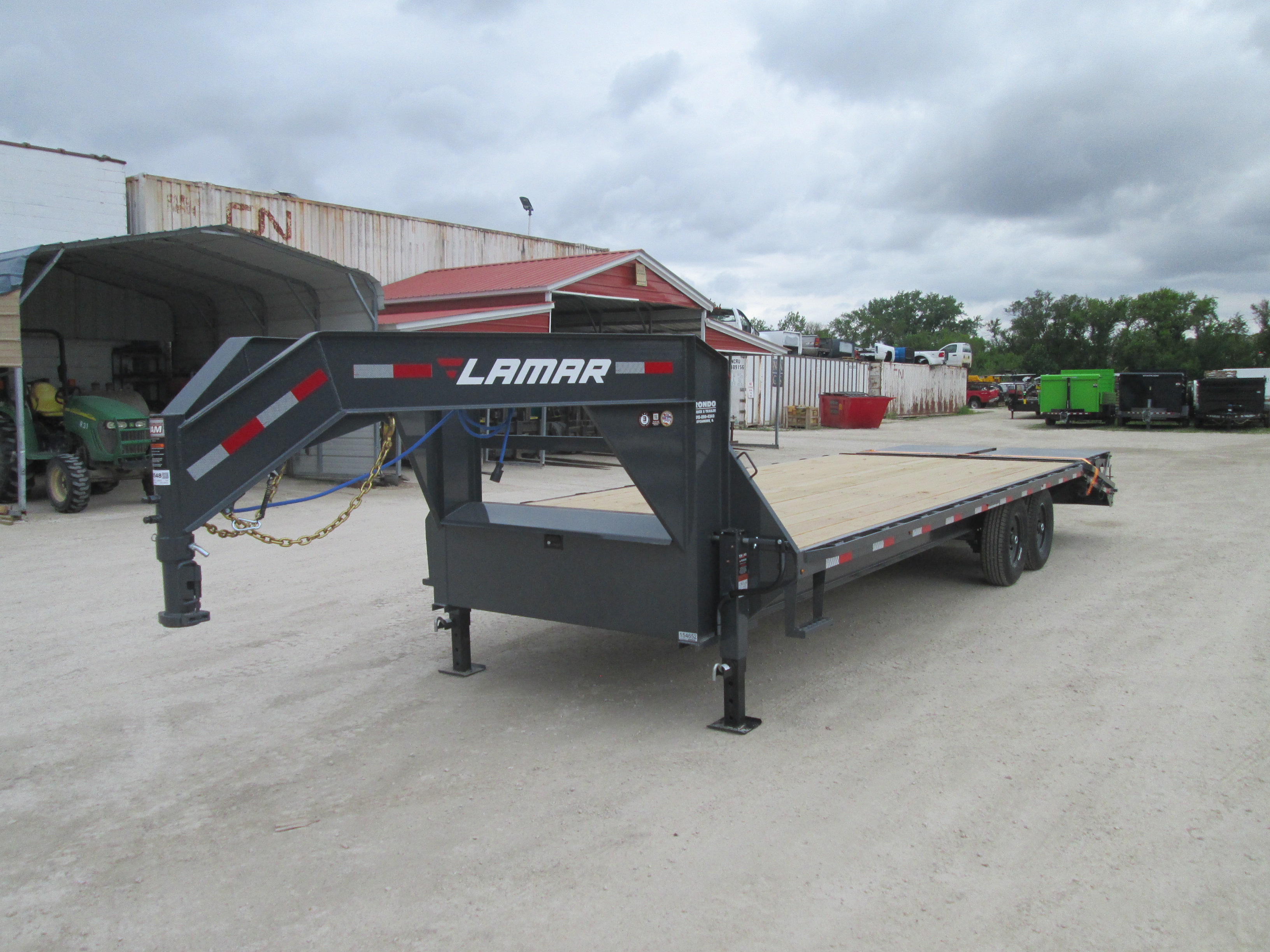 2026 Lamar 102x25  Gooseneck FS022527