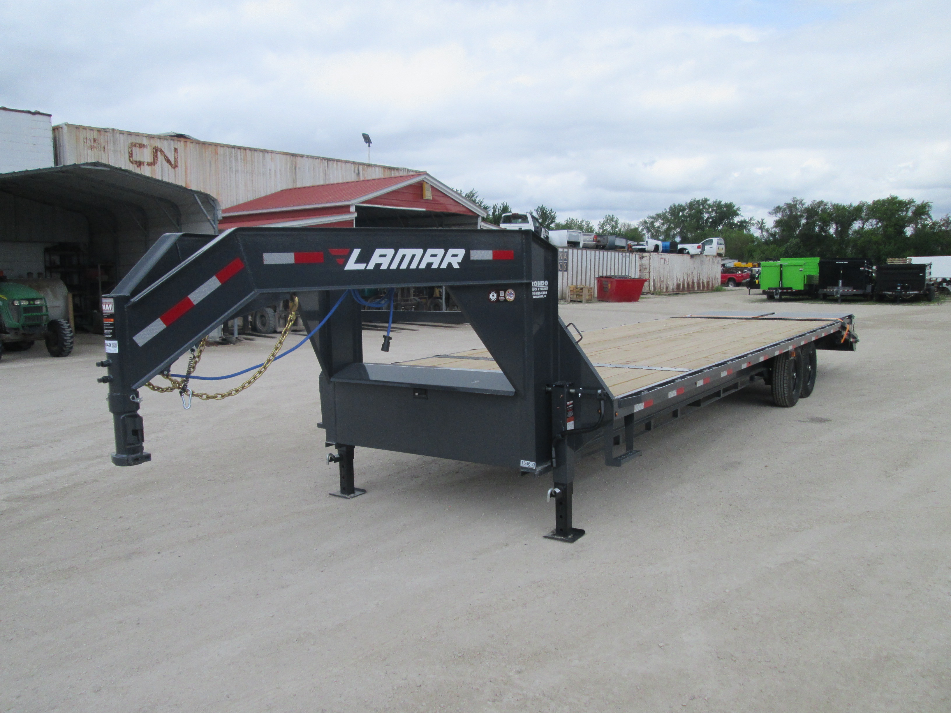 2026 Lamar 102x30  Gooseneck FS023027