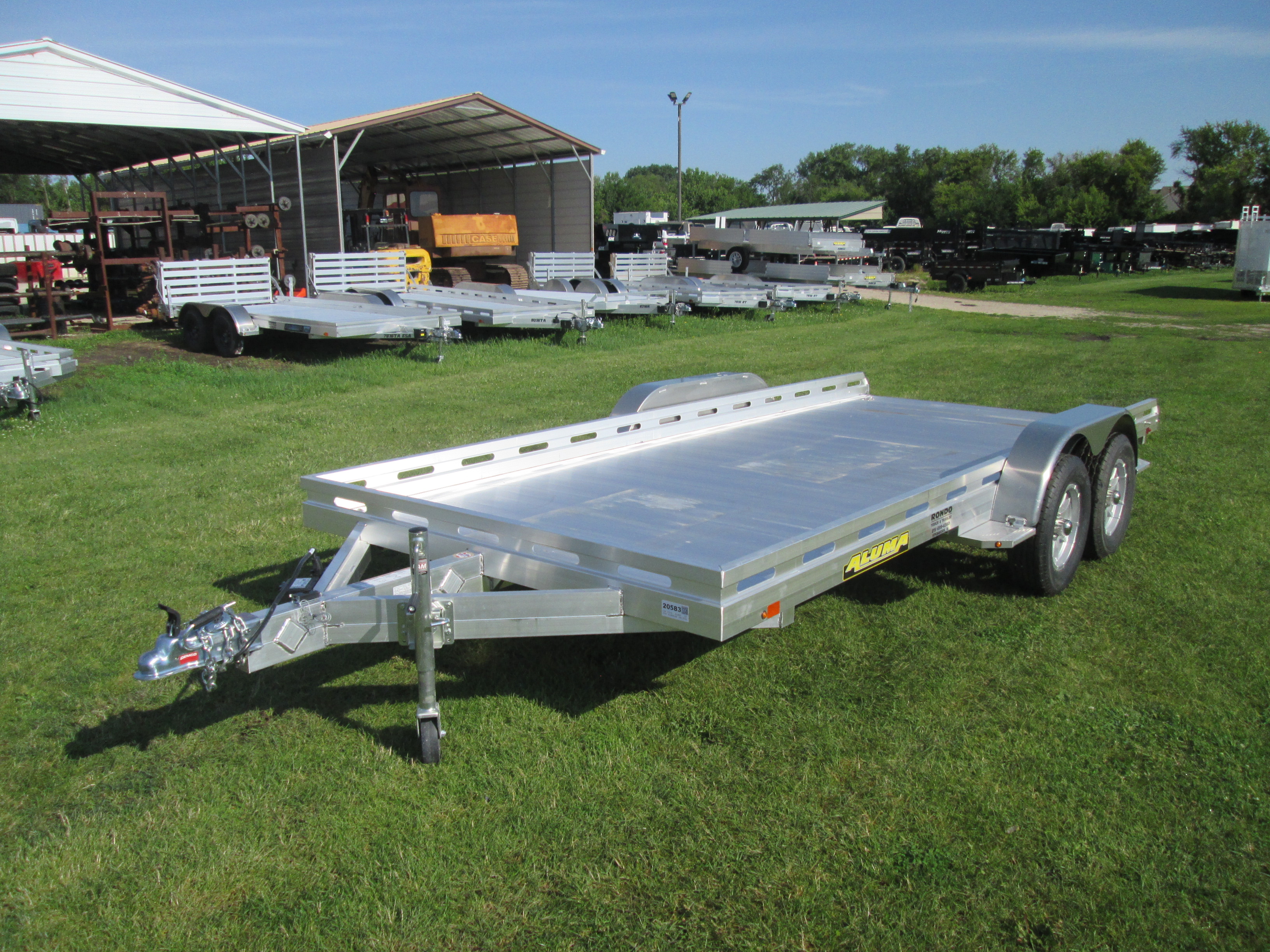 2027 Aluma 81x16  Utility 8016TA-EL-R-RTD